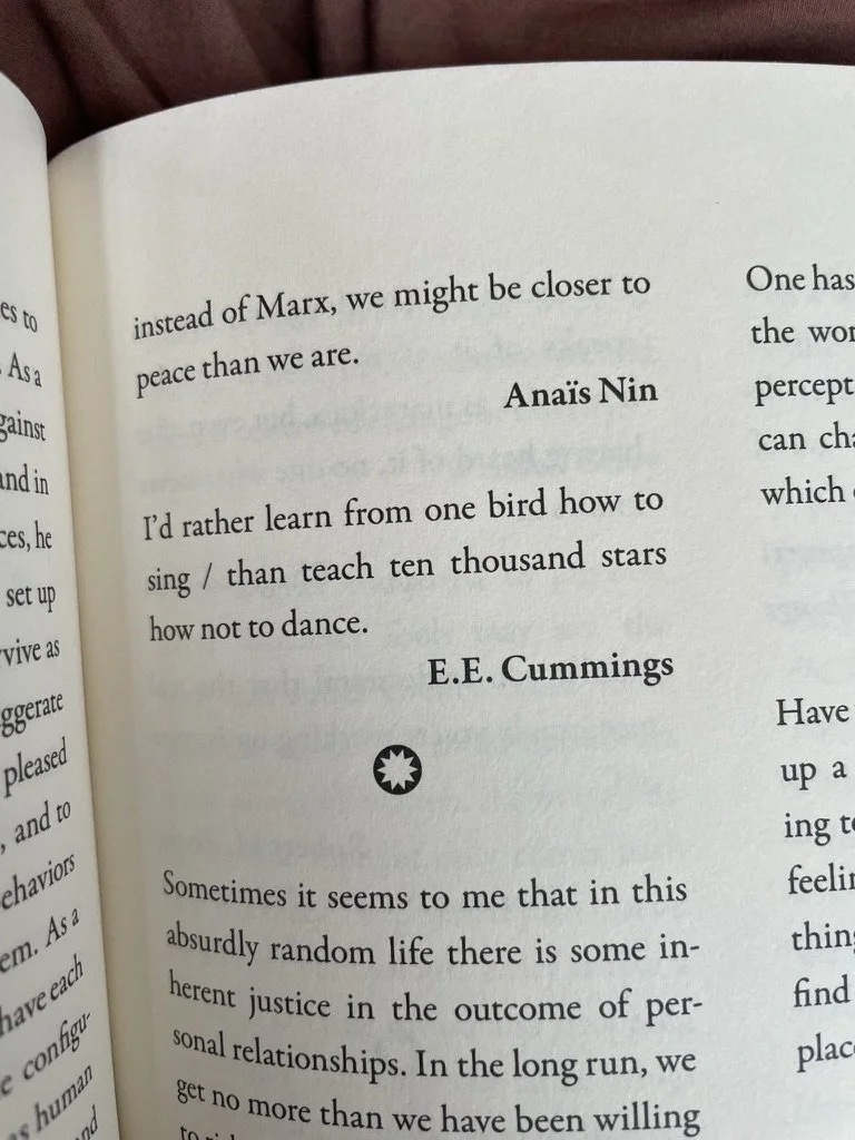 E.E. Cummings perfectly summed up this moment.