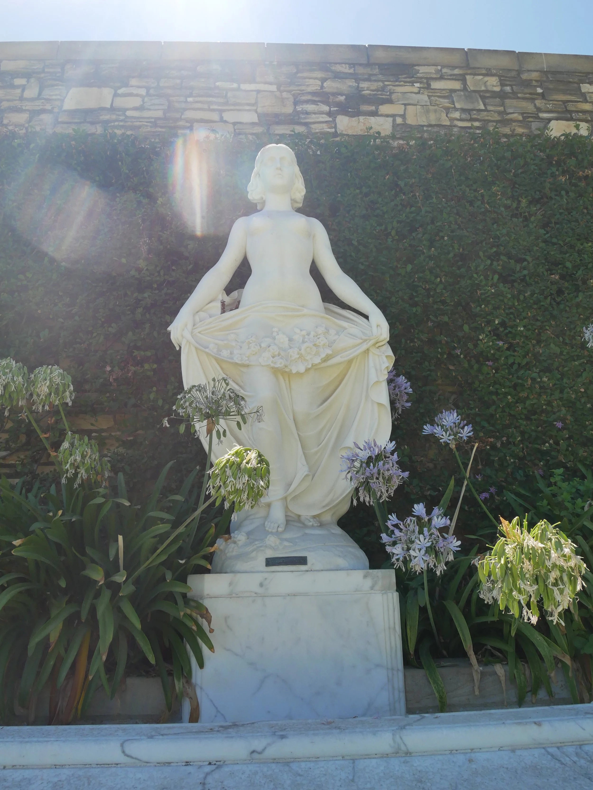 She was elevated higher and bathed in the sunlight. That's when I realized she was a symbol of who I wanted to become.