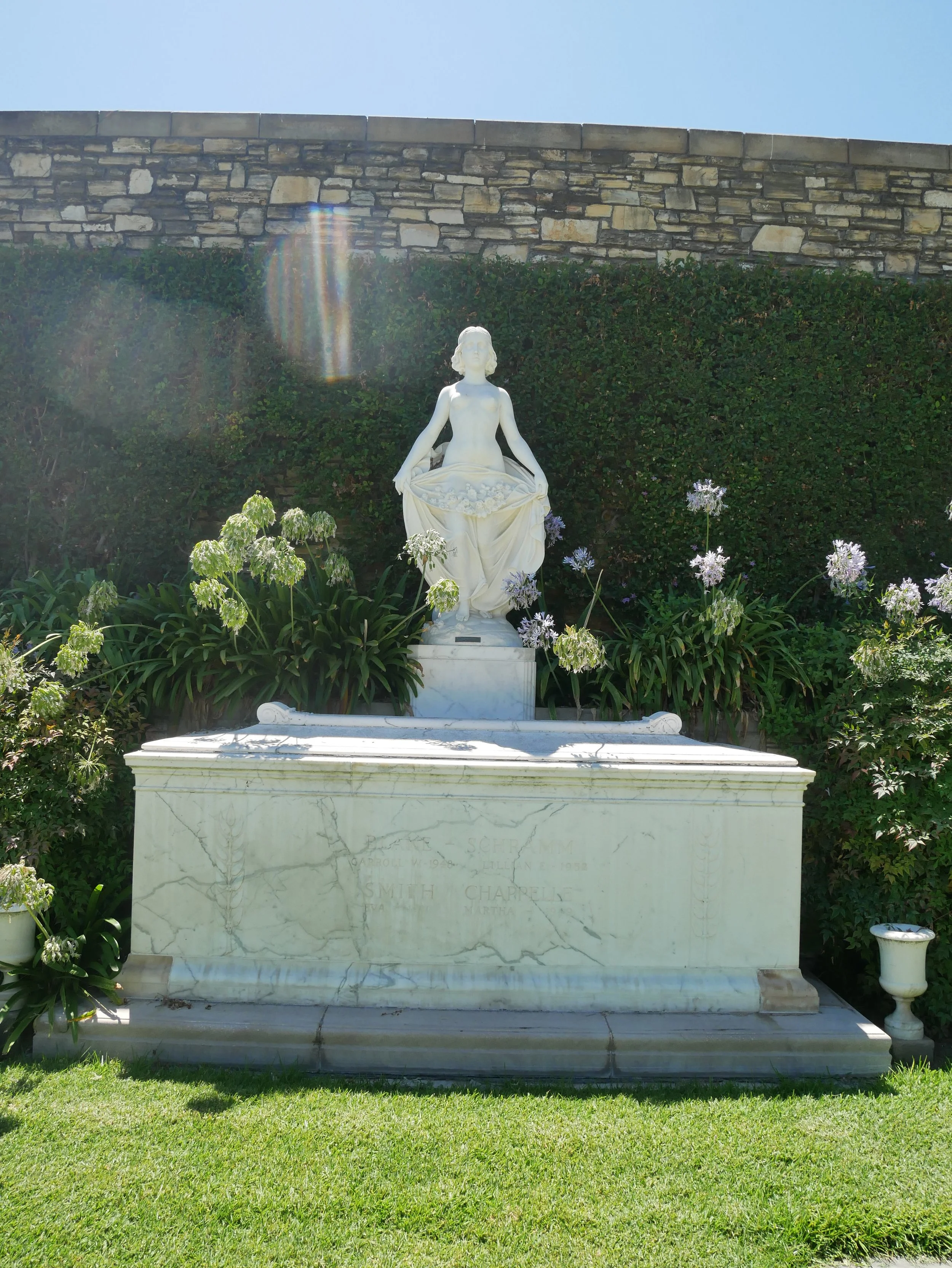 And this was one of the first statues I encountered. The same one from earlier.