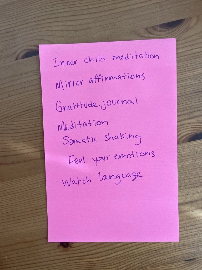 I was committed to building a new life, not just externally but in my mind.