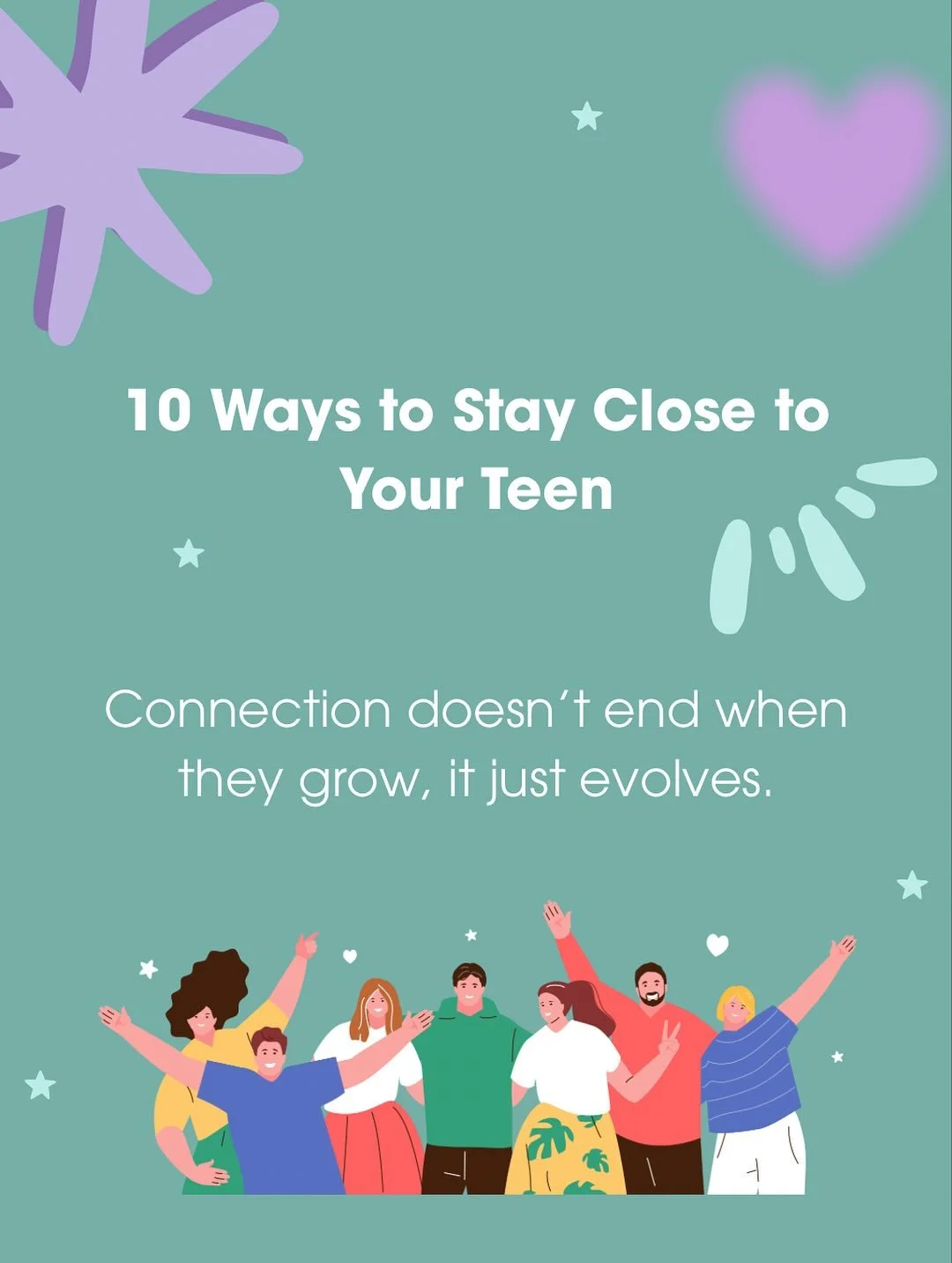 Teens change quickly, and sometimes it feels like you&rsquo;re trying to keep up with a whole new person every few months.
But connection doesn&rsquo;t disappear&hellip; it just asks for new tools.

Being present.
Listening without fixing.
Letting th