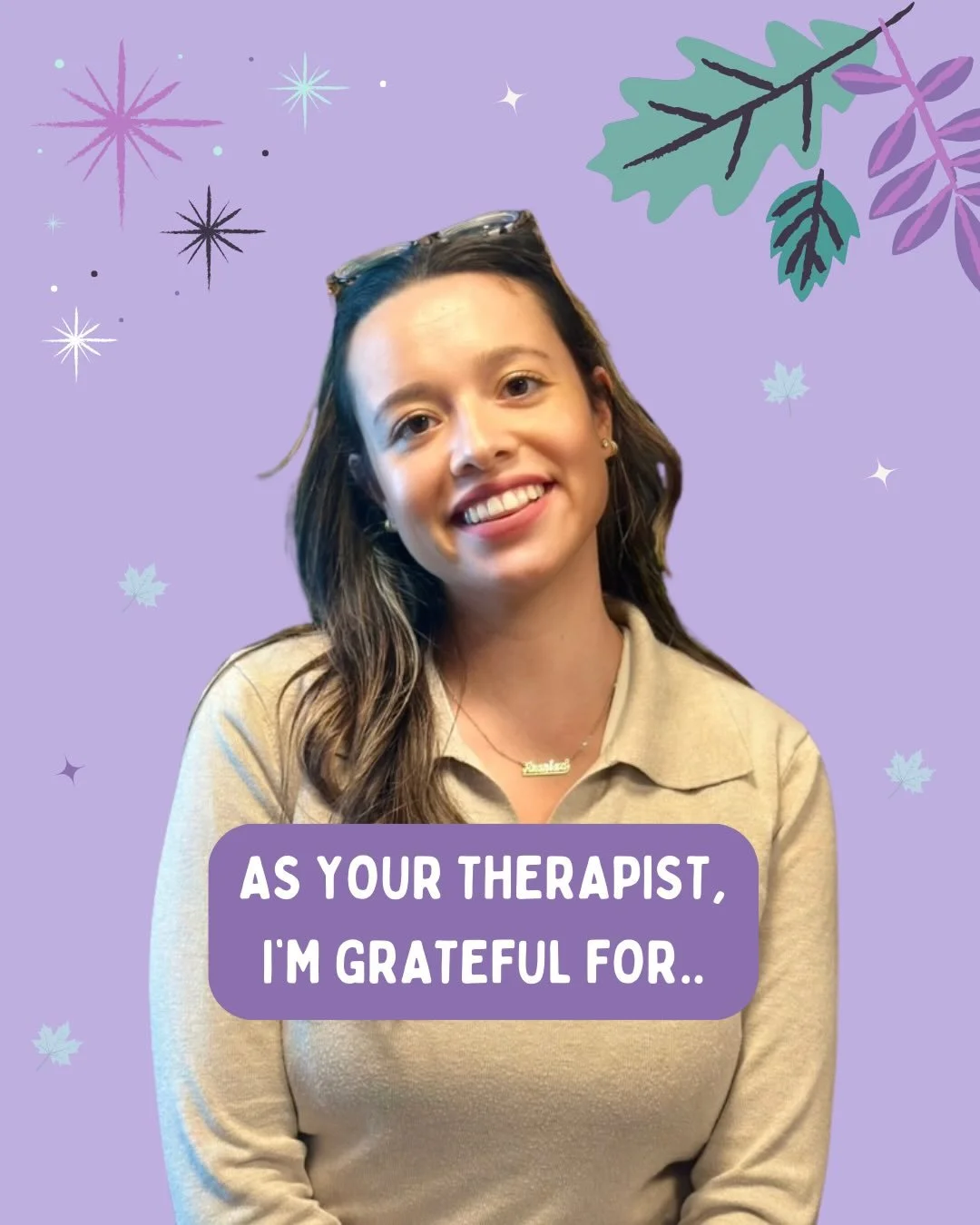 This season always reminds me of how grateful I am for the people who sit with me every week, for your honesty, your courage, and your willingness to grow. It&rsquo;s a privilege to walk beside you in this work, so: 
Thank you for showing up.
Thank y