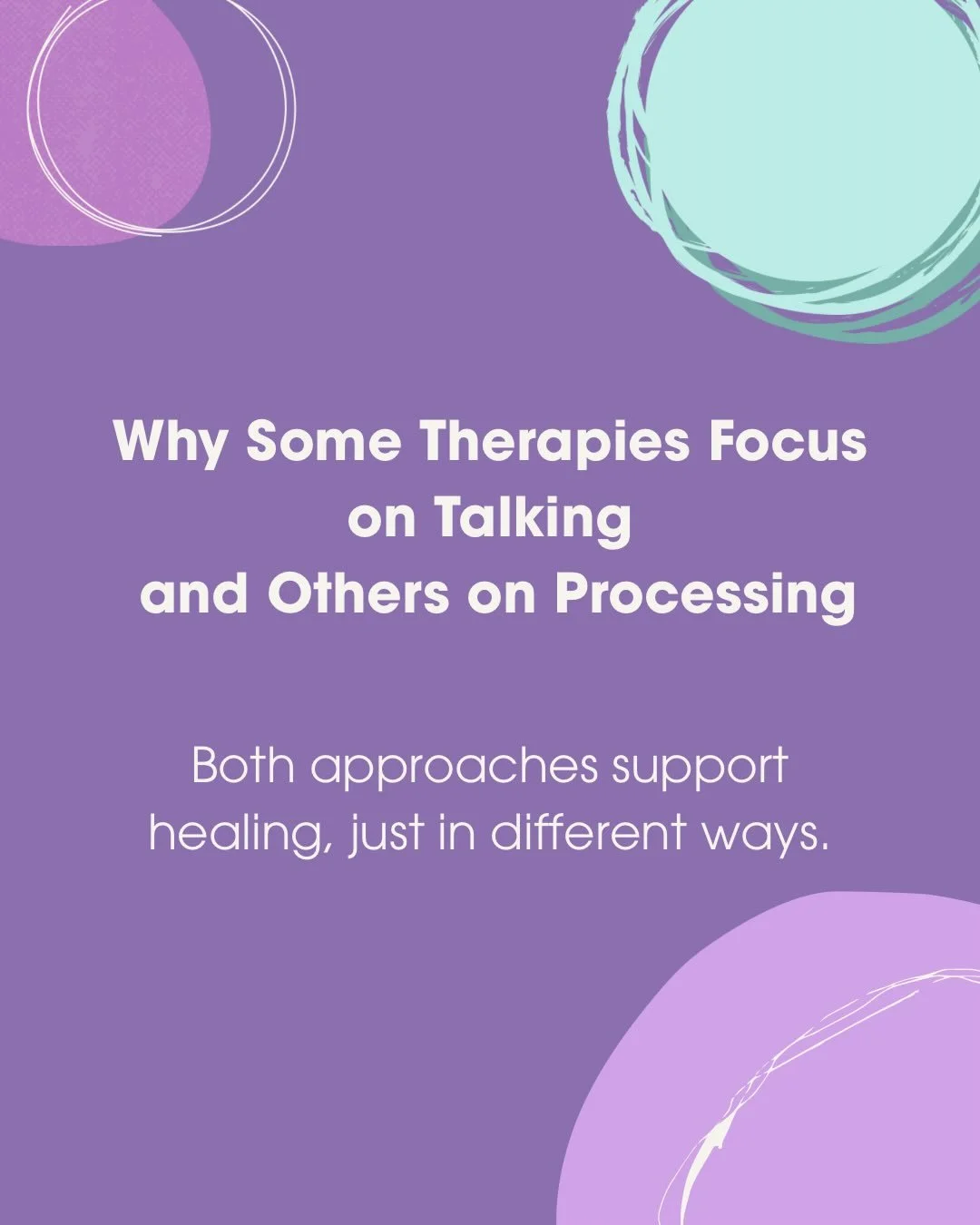 Not all therapy looks the same, and that&rsquo;s a good thing. Some approaches help children talk through what they&rsquo;re feeling. Others help them process experiences that may feel overwhelming or hard to explain.

The right approach depends on t
