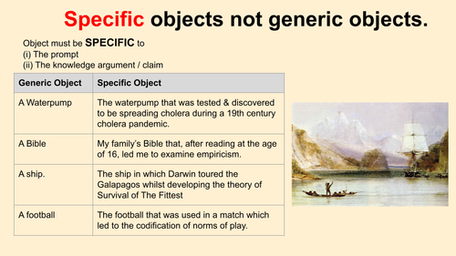 Do the objects need to be personal ? — ToK Today