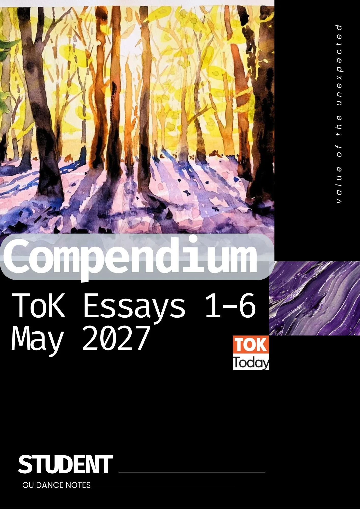 Student Guidance Notes for ToK Essay #1 - 6 May 2027