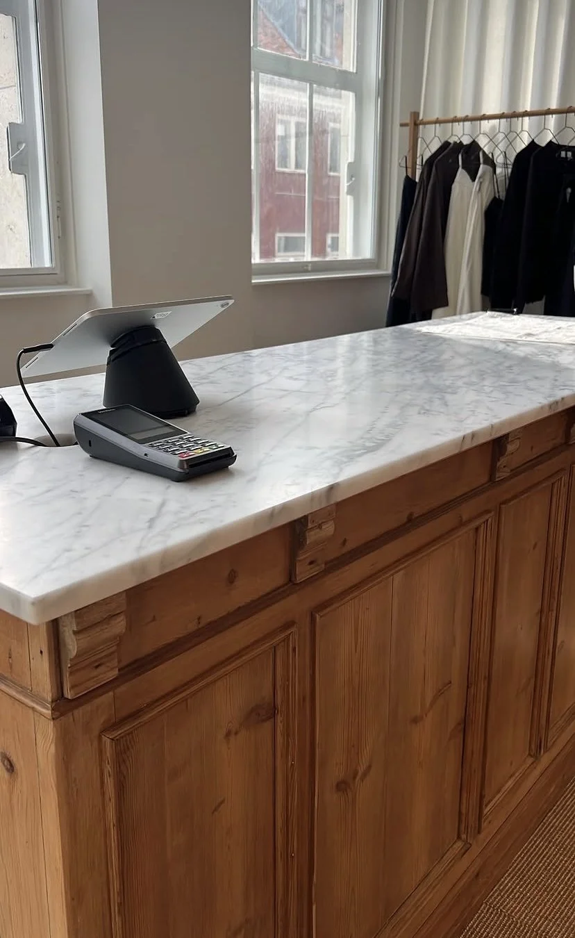 Anne Mi brand store Illum betalings desk