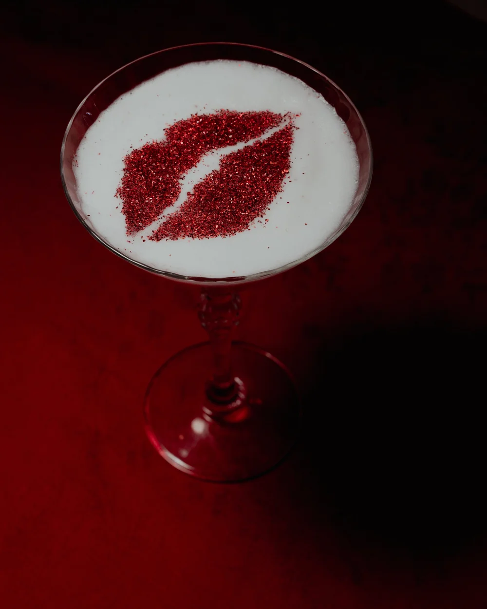Signature cocktail at Chez Junior S&oacute;ller on a Friday night