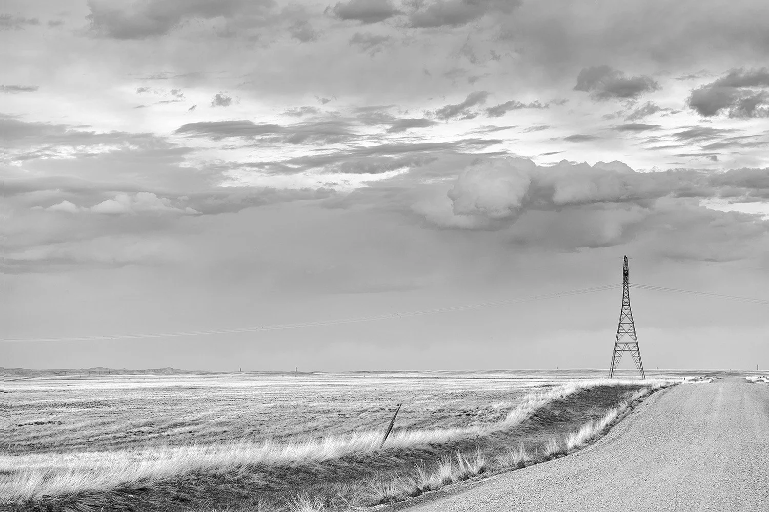 Dirt Road and Powerlines