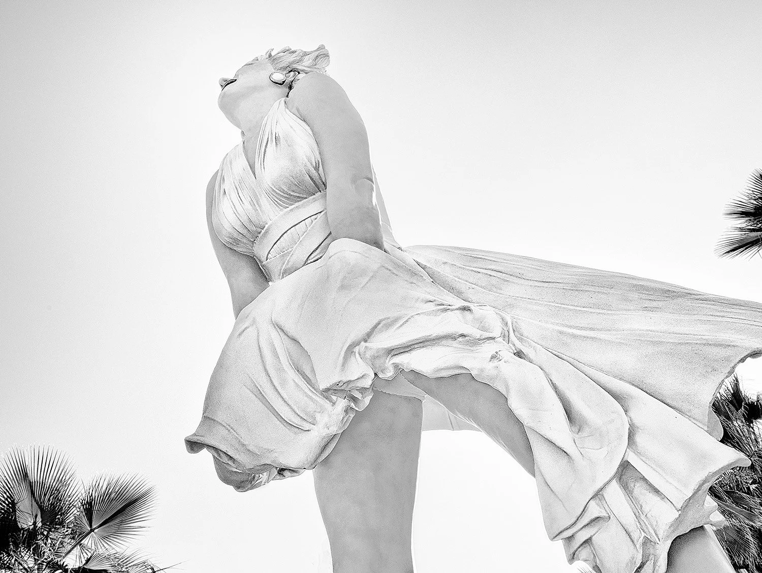 Marilyn Monroe and Palm Trees No. 2