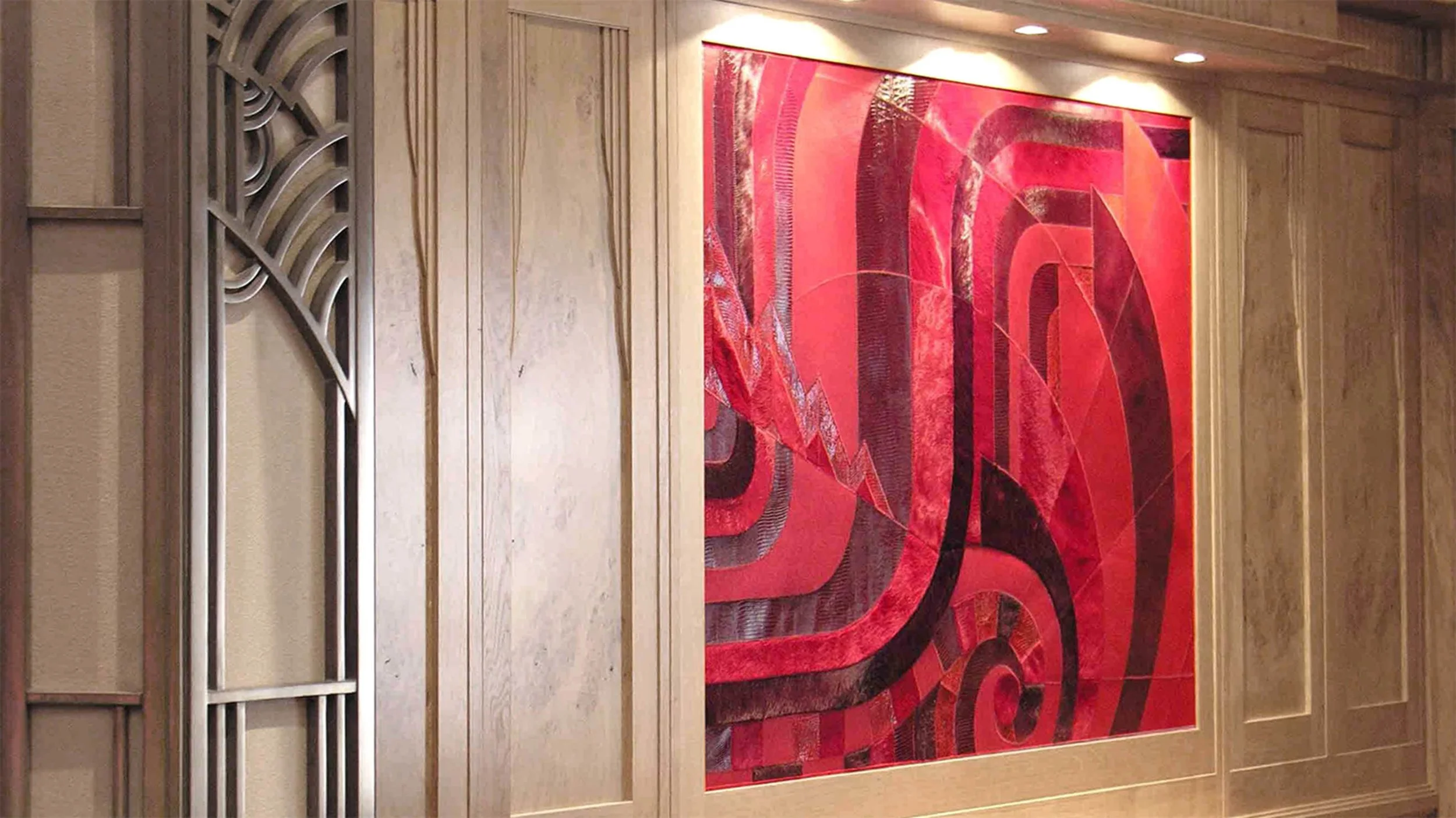 Ohare and Djafer leather Marquetry panel.jpg