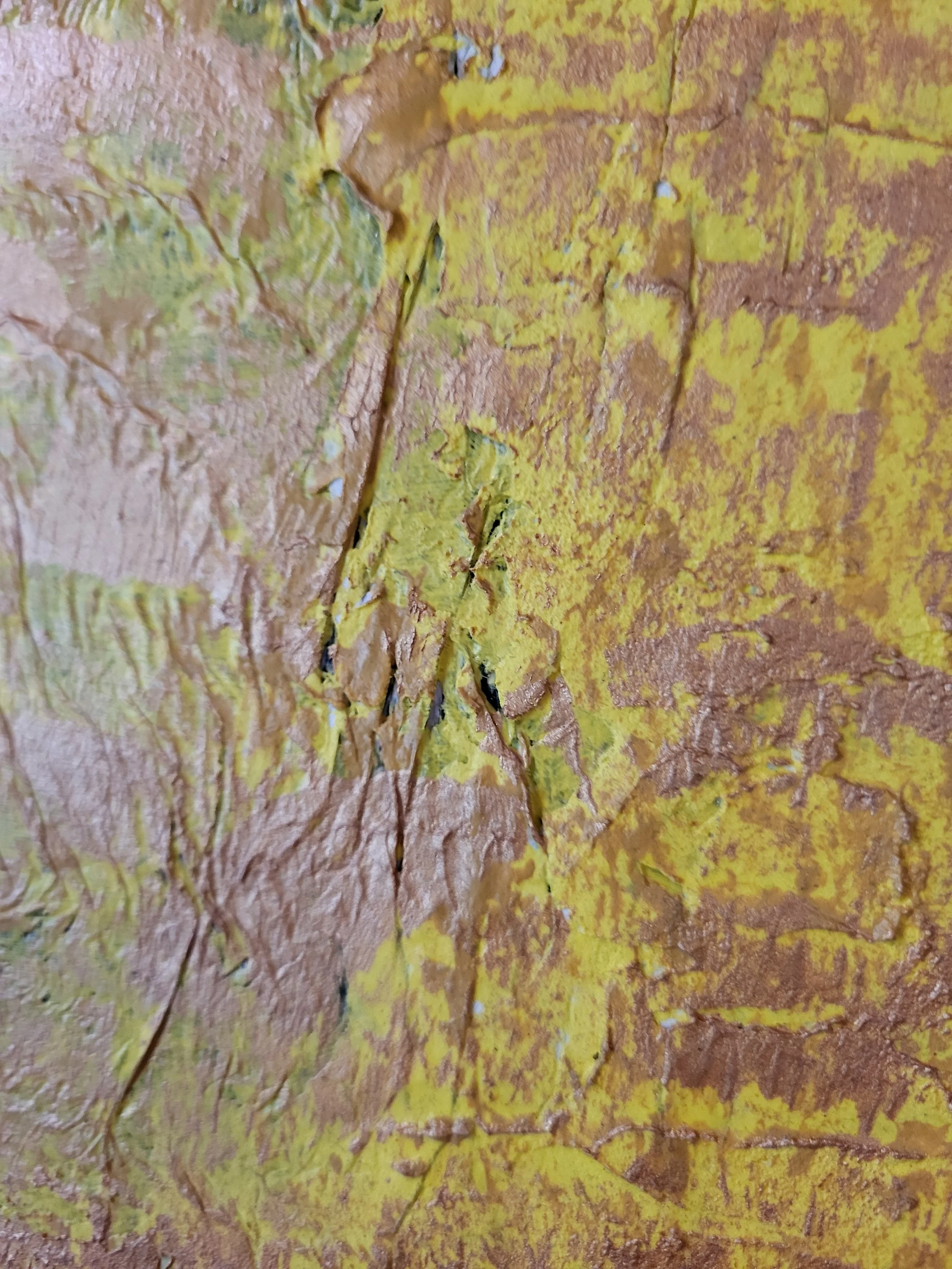 Storm is coming – Monumentales Original-Wandbild von Pia Holzinger mit grober Strukturpaste und Acryl auf Leinwand.