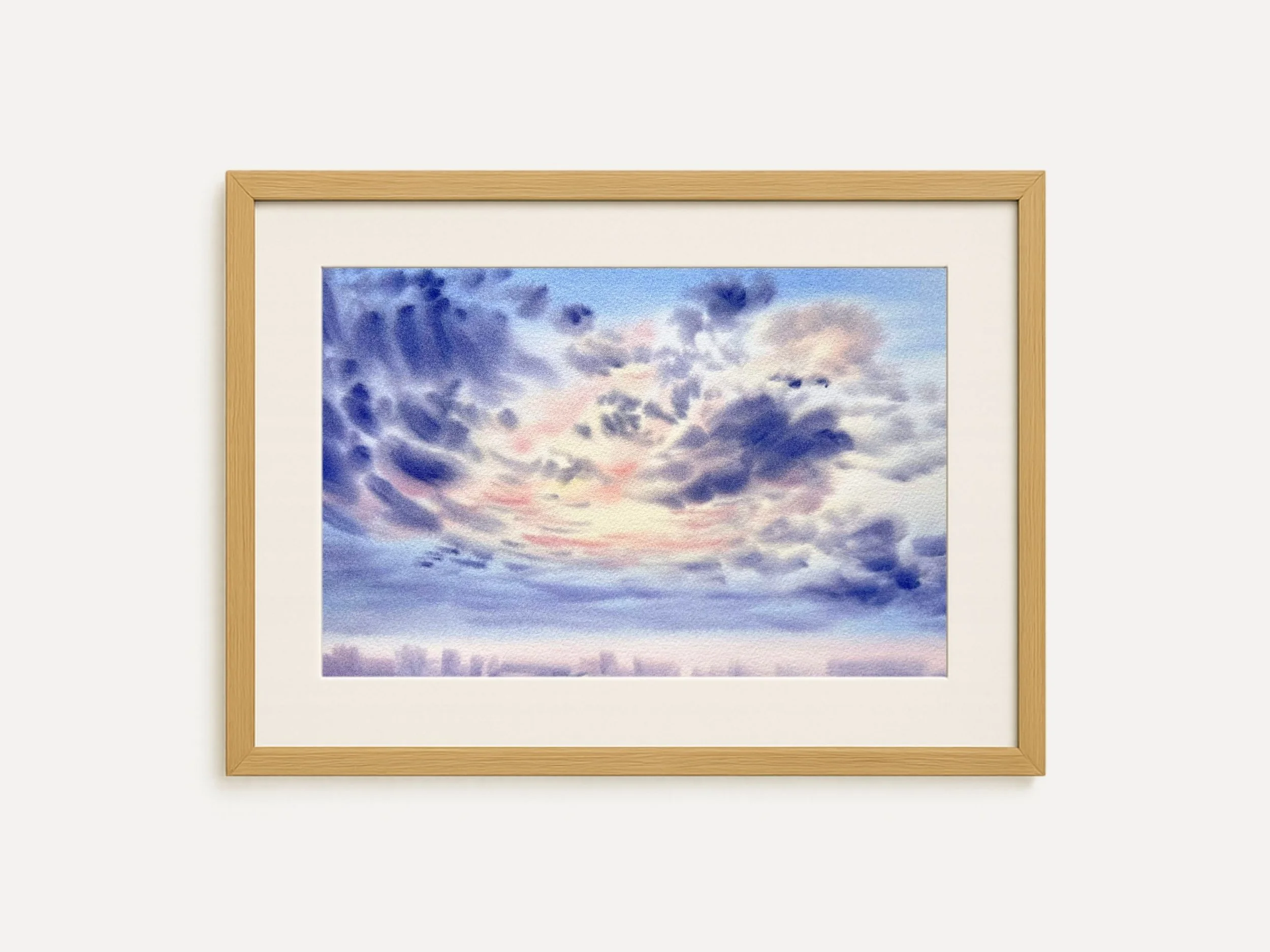 Framed Closeup of Dare to Dream - Original Watercolor Painting by Ralitsa Arnaudova aka Ralice Art 1.jpg