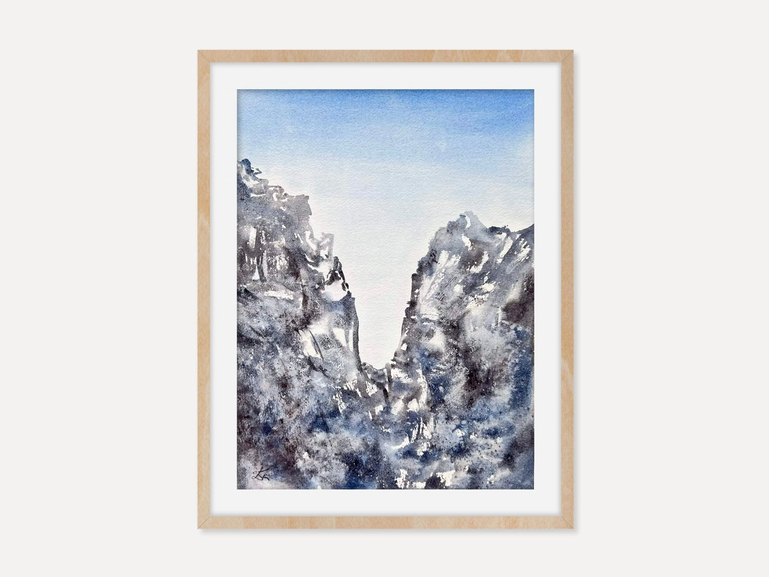 A Breath of Fresh Air - Original Watercolour Painting