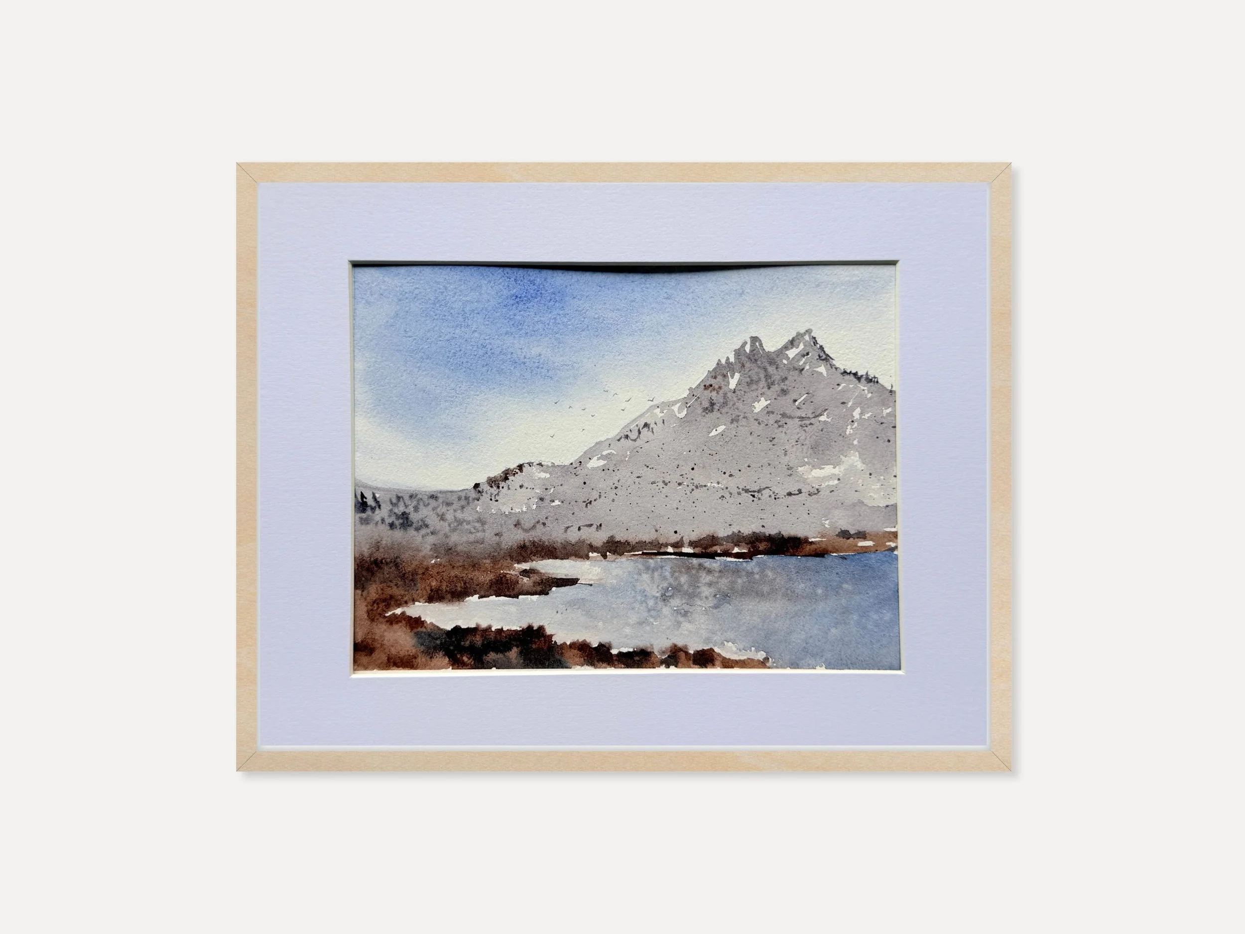 Dreamy Landscape - Original Watercolor Painting