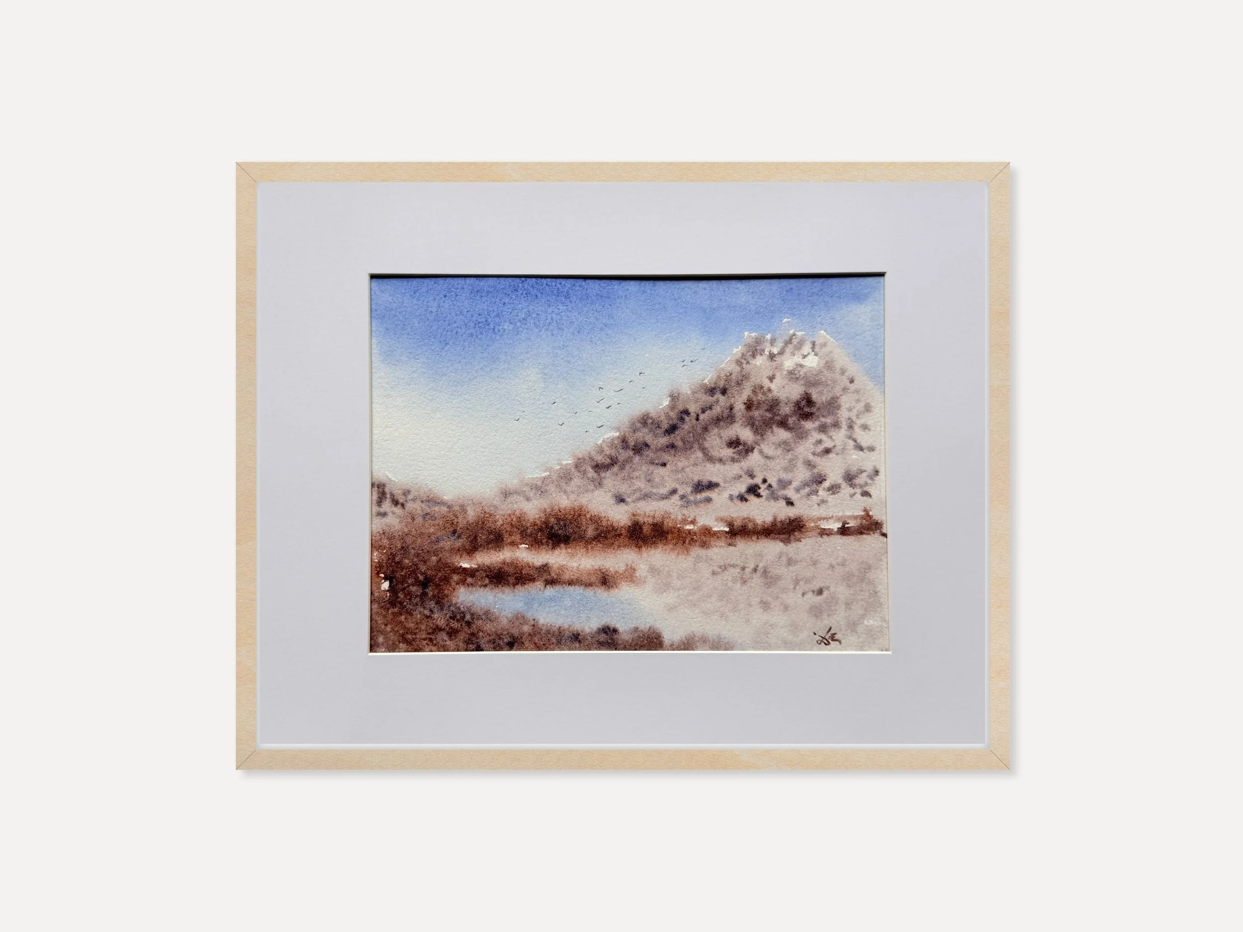 Far Far Away- Original Watercolor Painting