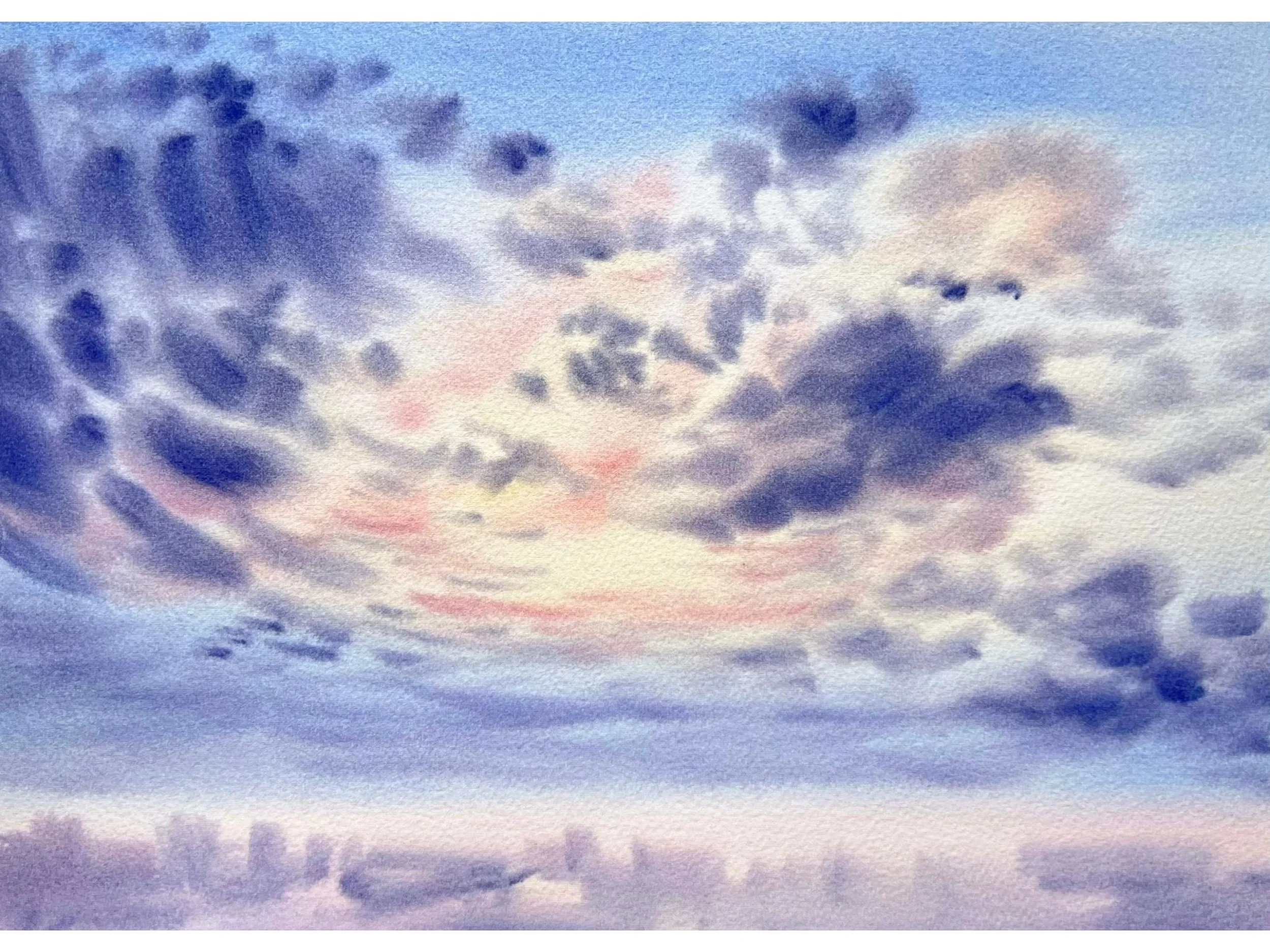 Closeup of Dare to Dream - Original Watercolor Painting by Ralitsa Arnaudova aka Ralice Art.jpg