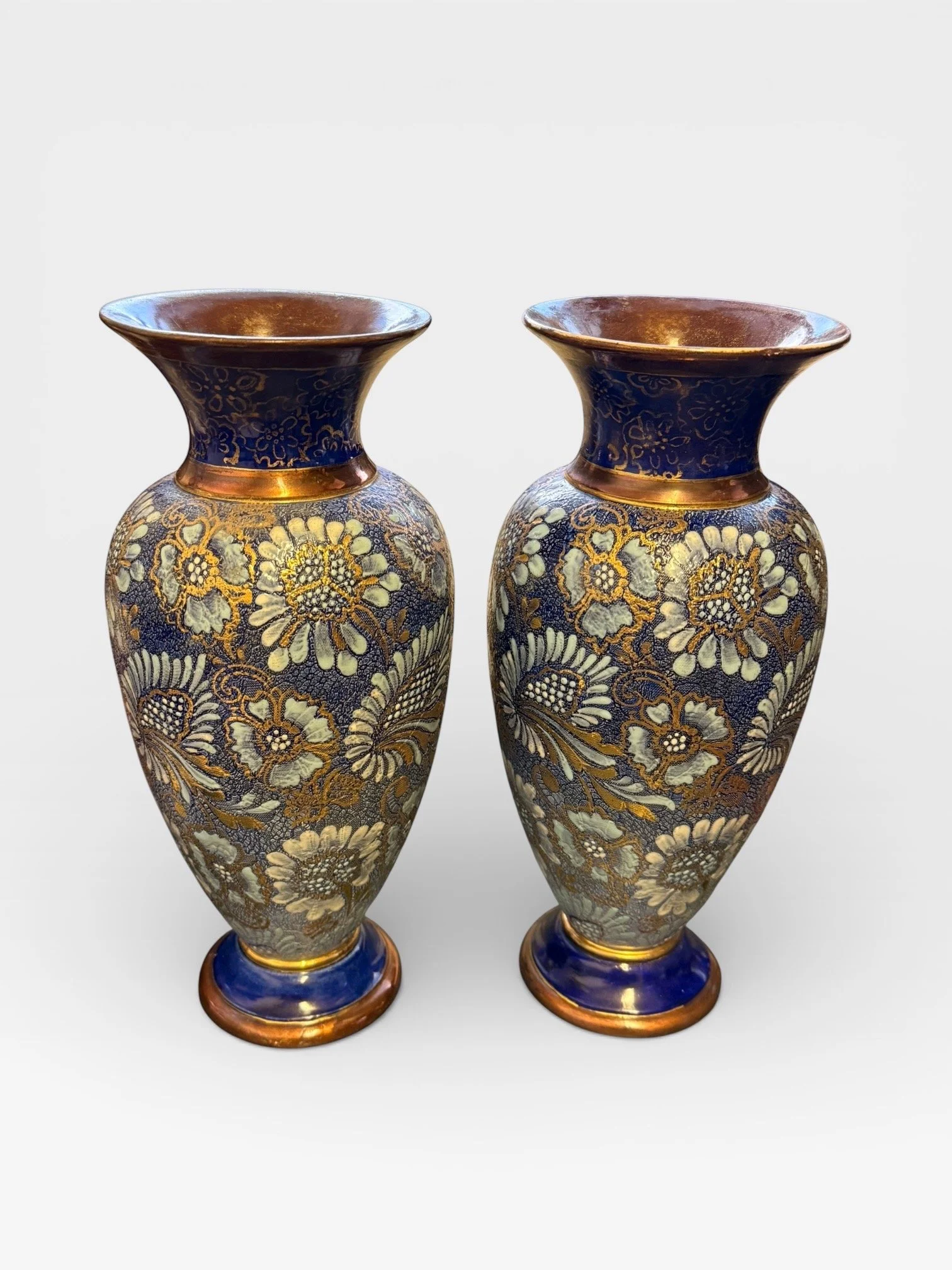 Pair of Royal Doulton Art Nouveau Vases  Burslem, England | c.1900–1915