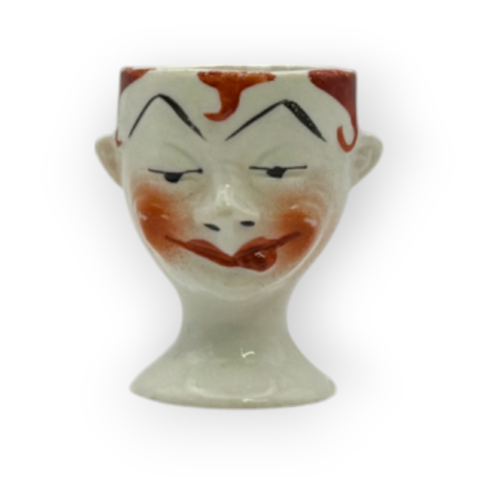 1920s Flynn Face Character Egg Cup