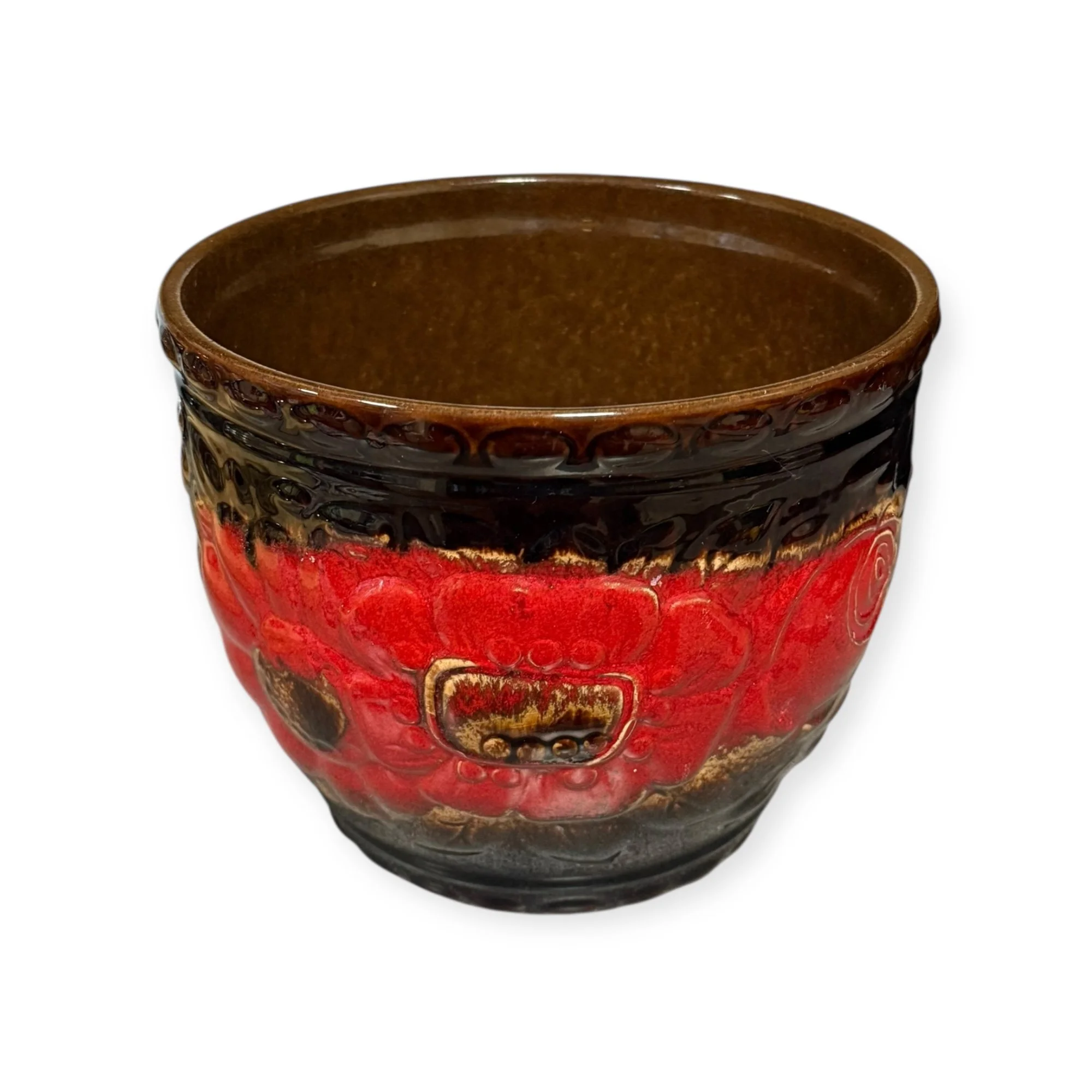 West German Fat Lava Planter, Model 887-22 (c.1960s–1970s)