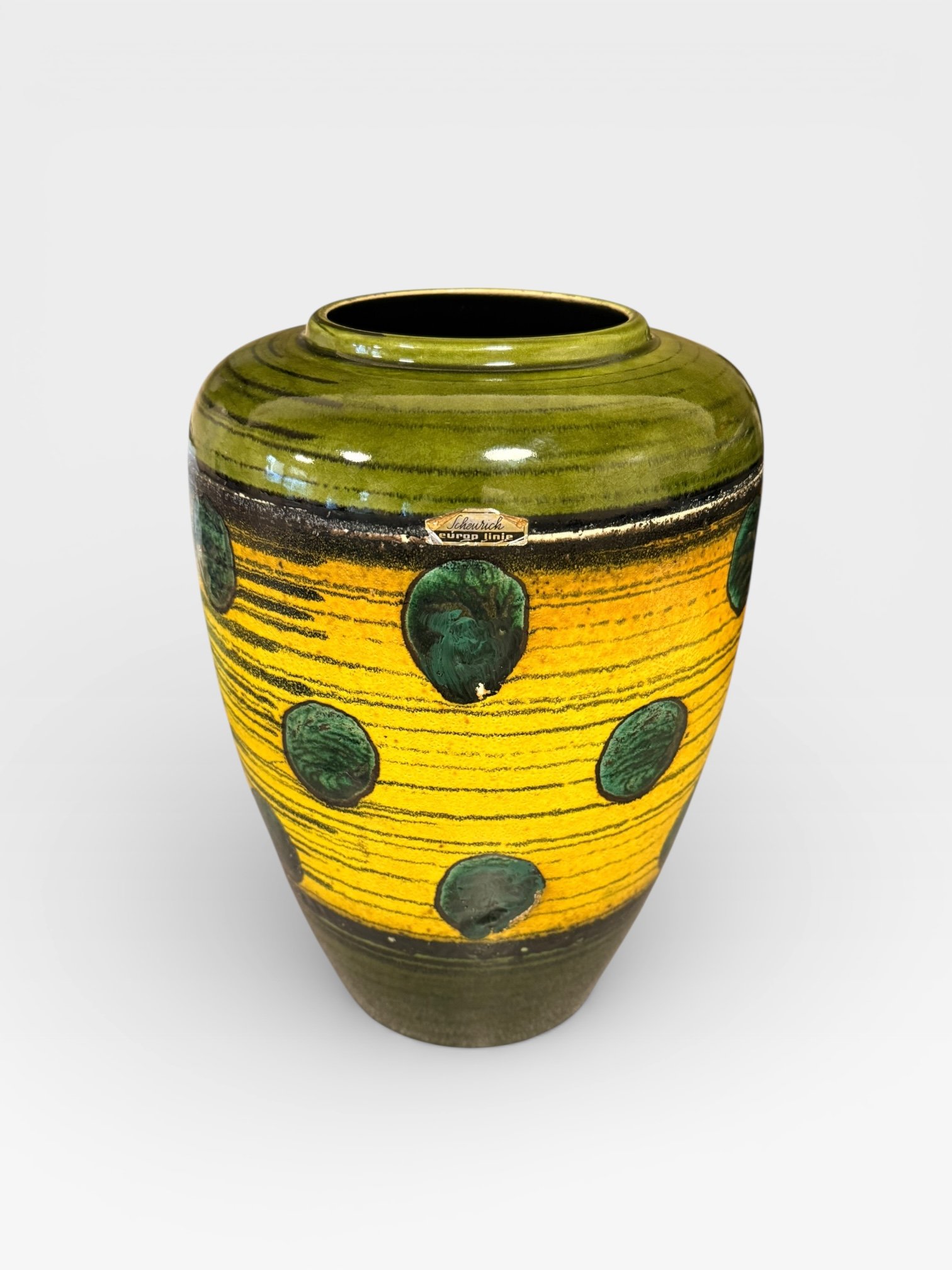 Scheurich "Europ Linie" Vase 239-30 | West German Pottery | c.1960s–70s