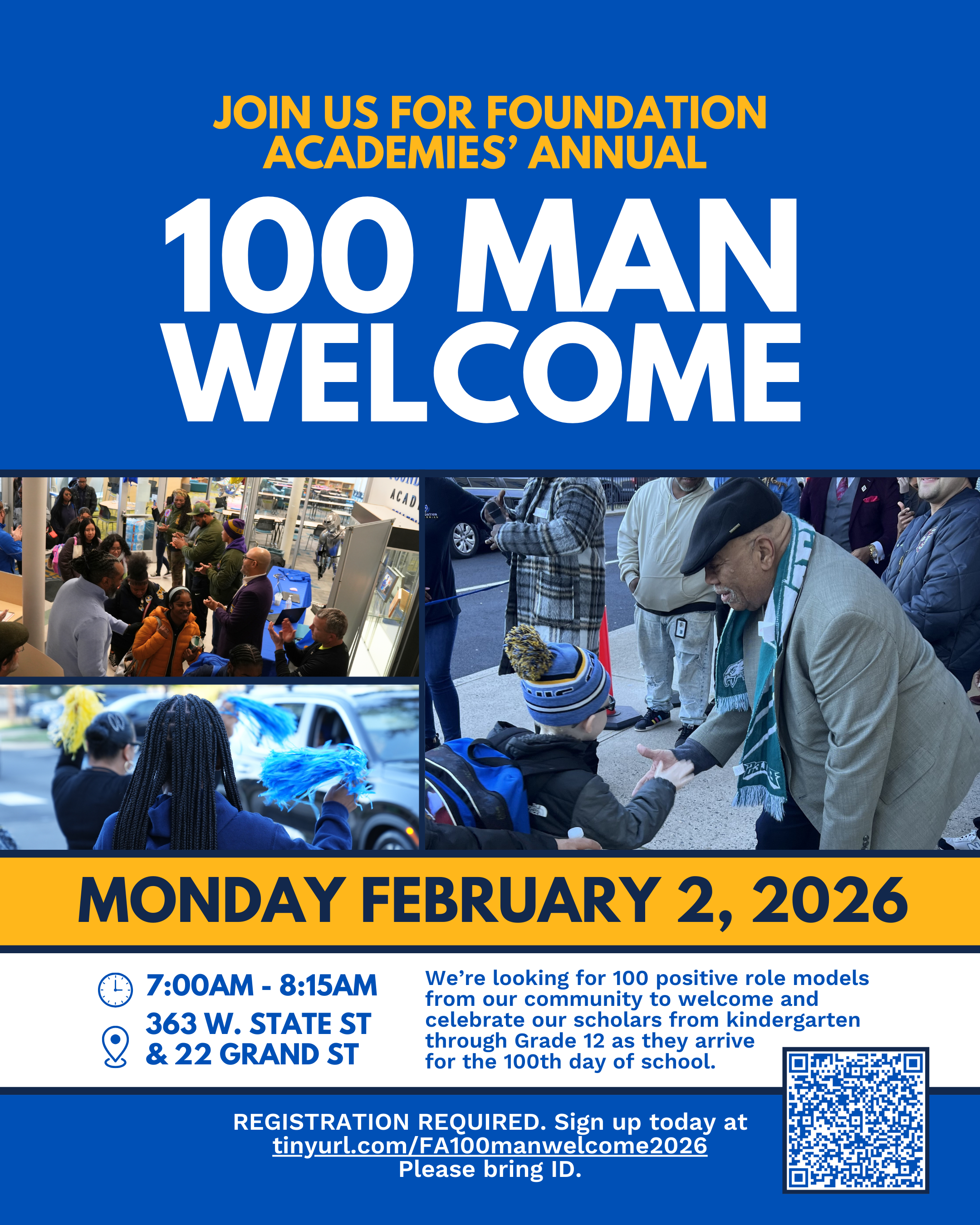 Join Us for a Trenton Tradition: Our Annual 100 Man Welcome