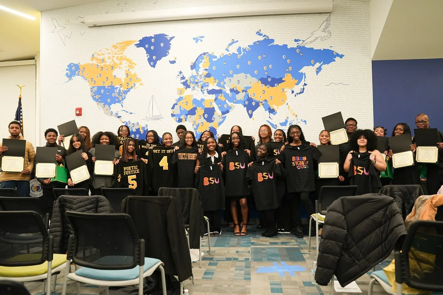 ✨ BSU is more than a club, it&rsquo;s a movement. ✨The annual FA Collegiate Black Student Union Induction Ceremony was a powerful celebration of joy, pride, and purpose. This yearly tradition honors new BSU inductees, celebrates members who have earn
