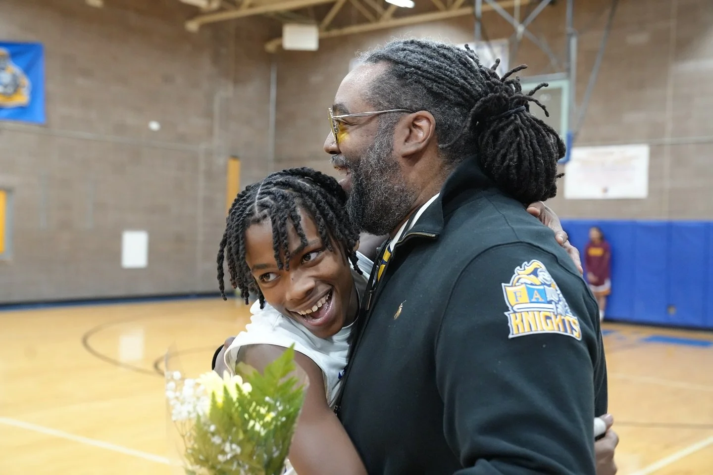 ✨ Last night, we celebrated our Senior Boys Basketball Knights, our Senior Cheerleader Knights, and our incredible Basketball Manager with Senior Knight Awards. The gym was full of love, pride, and energy as families and friends showed up to honor ou