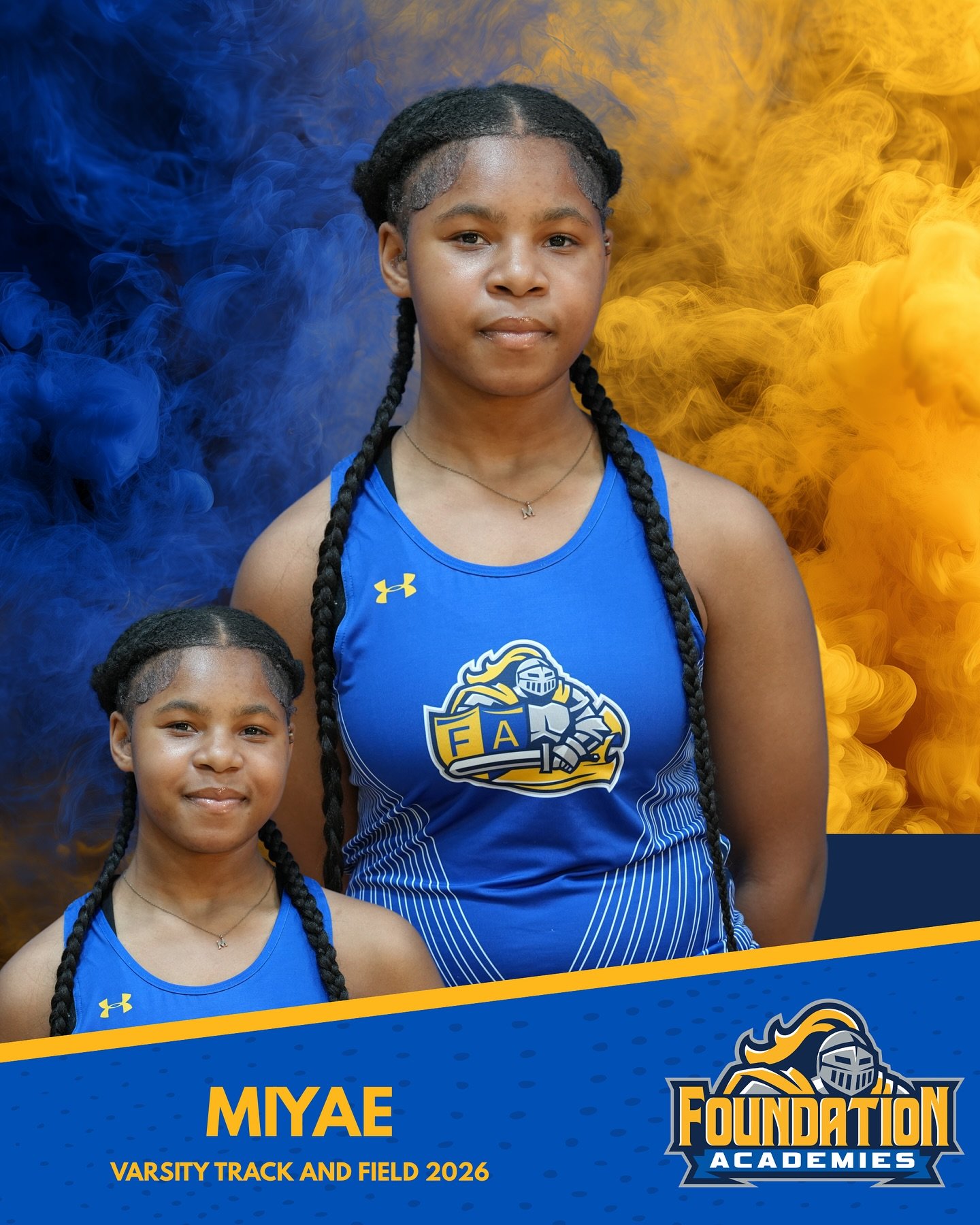 📣Nice and loud now for your Varsity Track &amp; Field Knights! 💙💛

Week after week, this team is moving up the ranks and setting the tone.

Under the leadership of Coach Jones, our scholar athletes are locking in&mdash;hitting personal bests, push