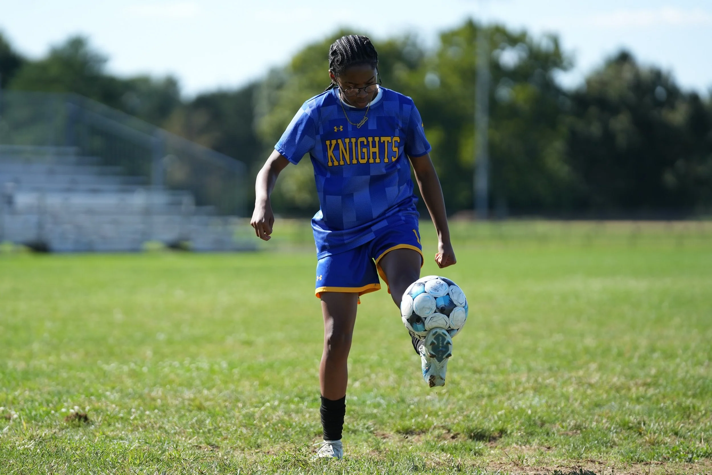 ⚽ NICE AND LOUD NOW FOR YOUR FOUNDATION ACADEMY COLLEGIATE GIRLS VARSITY SOCCER KNIGHTS! 💙💛

Led by Coach Steen, this squad has been putting in the work and is rolling into the season with confidence and determination!

Check out the FA Athletics c