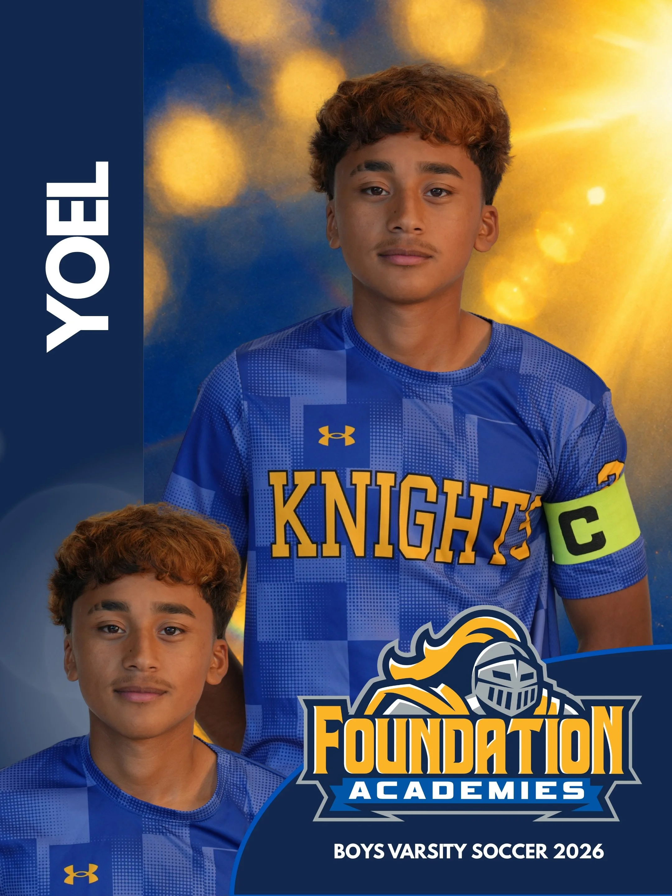 ⚔️⚡️ NICE AND LOUD now for your 2026 Foundation Academy Collegiate Varsity Boys Soccer Knights! ⚡️⚔️ 

It is another chapter in the story of Foundation Academy Athletics and the mission remains the same : building scholar-athletes and programs that m