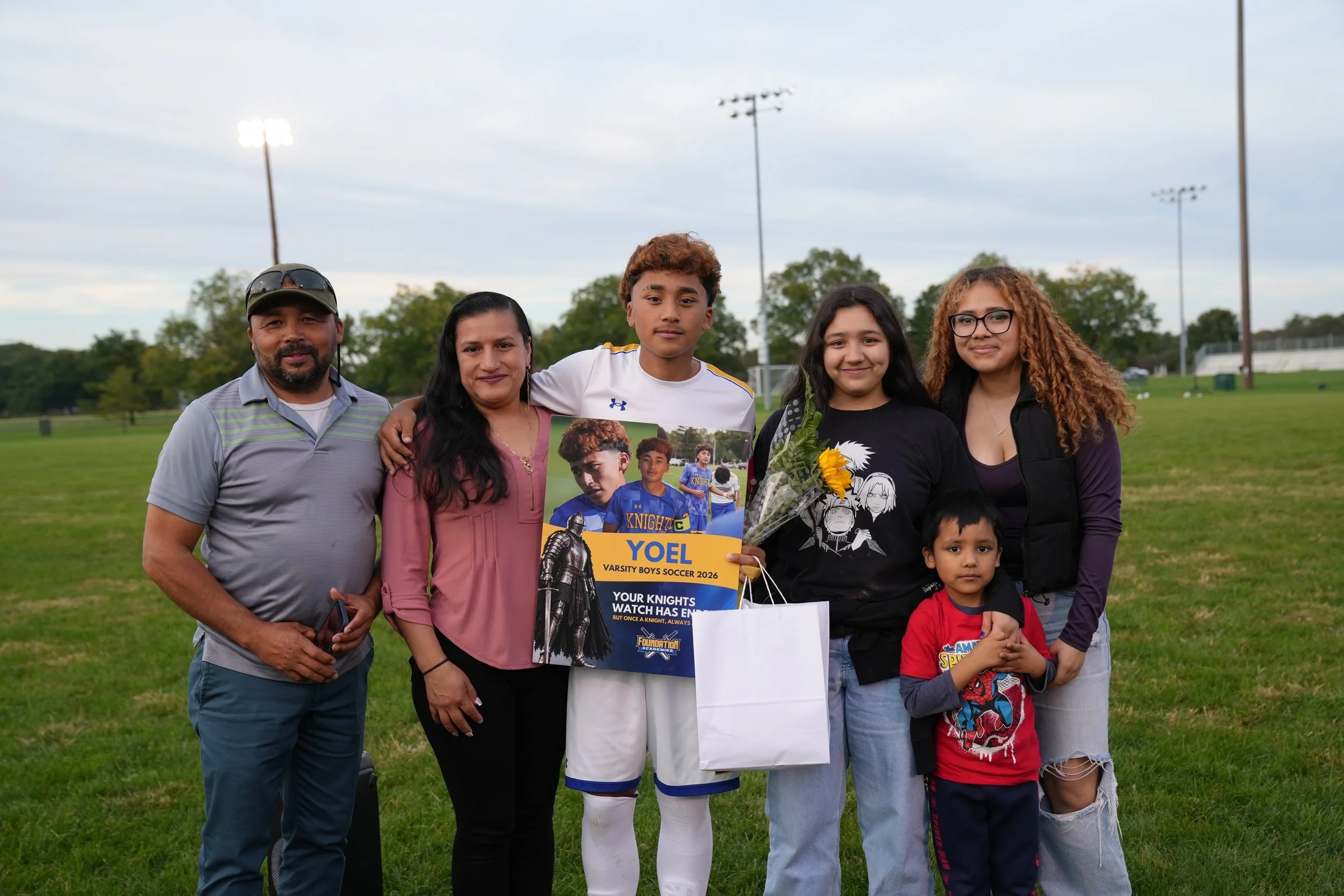 ⚽ SENIOR KNIGHT under the Friday Knight Lights. 💙💛

It was a beautiful moment as we celebrated Senior KNIGHT, honoring our Boys Varsity Soccer Seniors for their hard work, commitment, and growth as Scholar-Athletes.

Led by Coach B, these young men