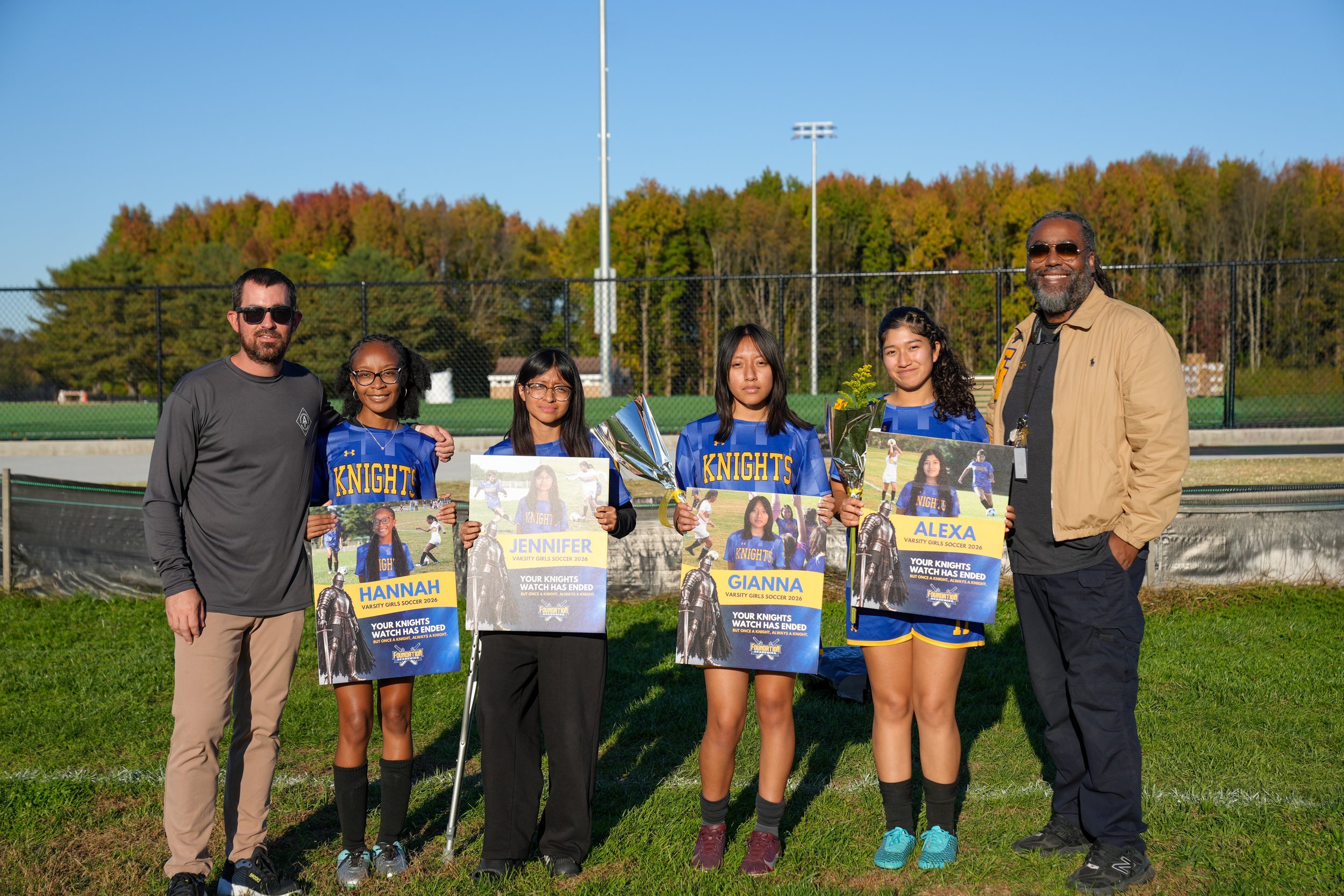 Varsity Girls Soccer Senior Knight