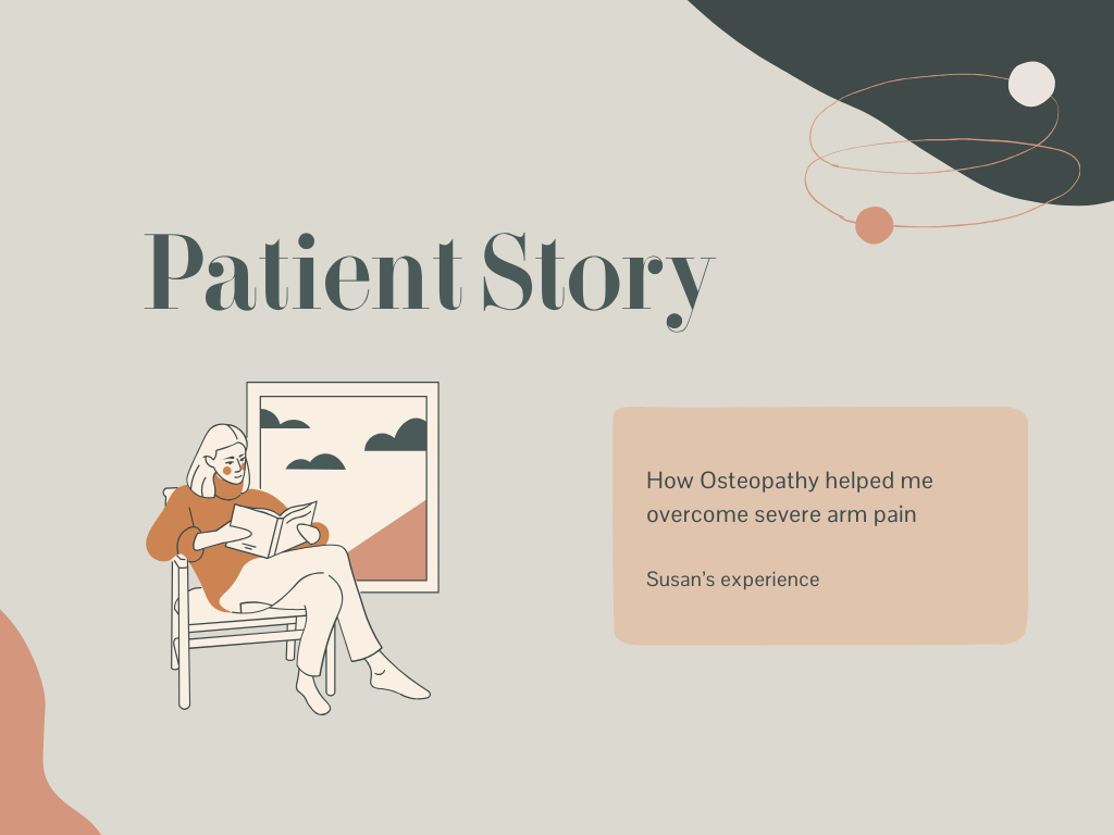 How Osteopathy helped me overcome severe arm pain