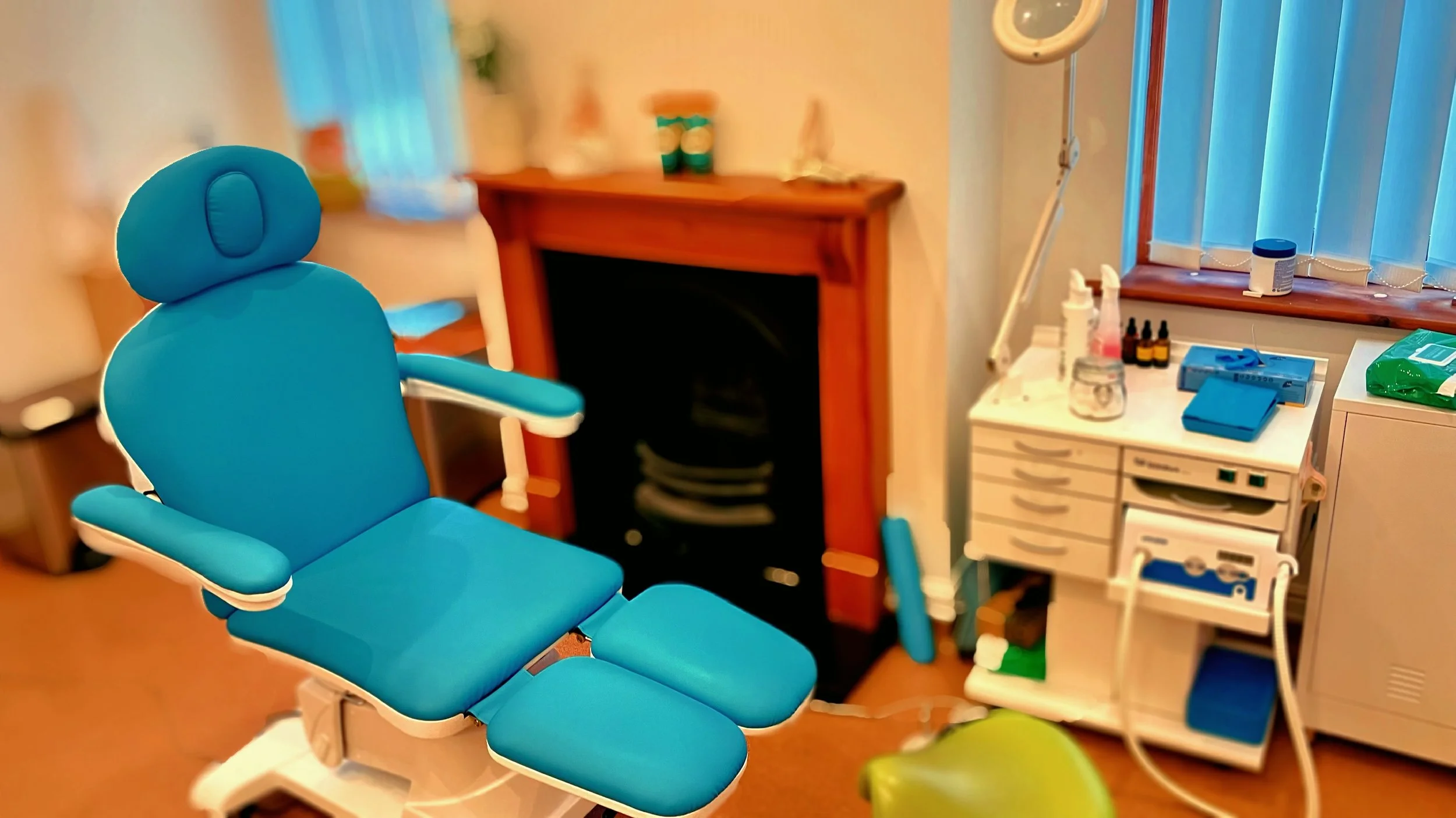 podiatry treatment room in Westbury-on-Trym