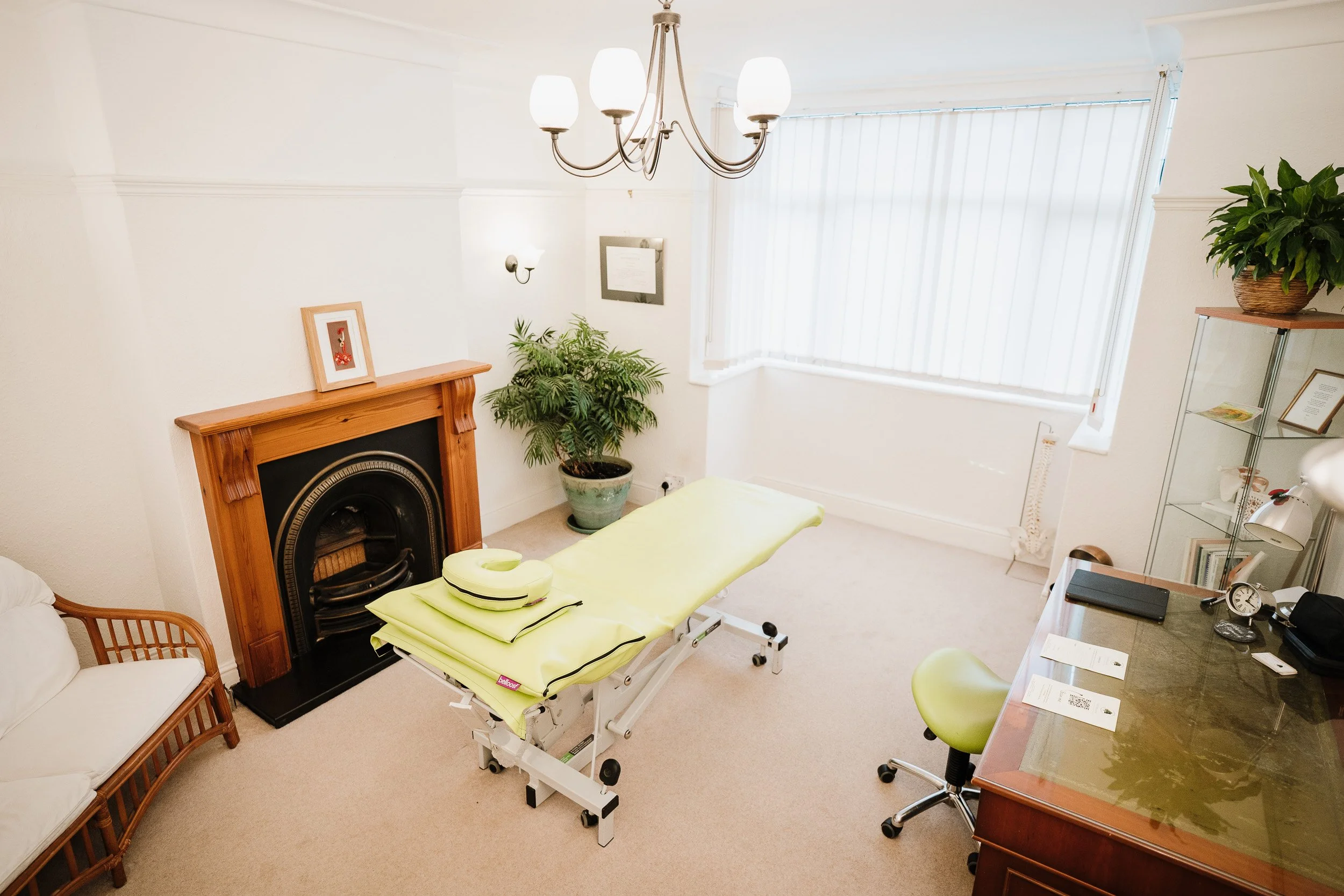 North Bristol osteopathy treatment room