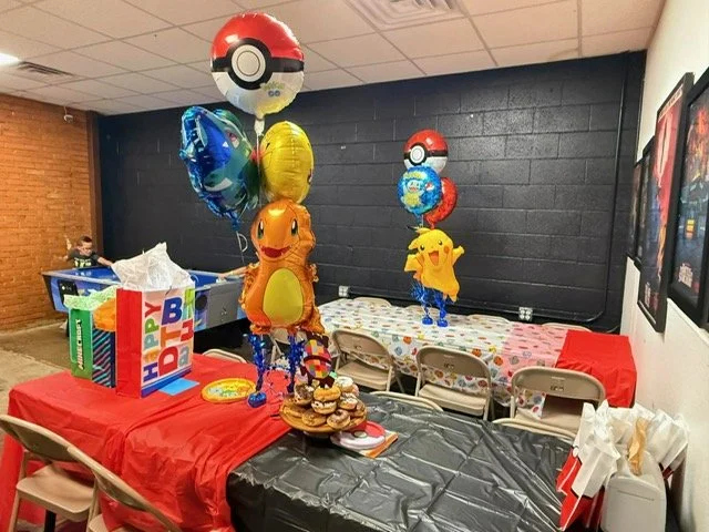 Party Room Rental + Arcade Package