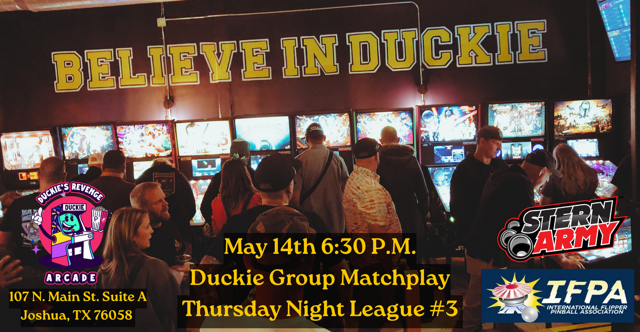Duckie Group Matchplay Thursday Night League #2
