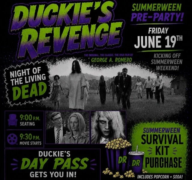 Night of the Living Dead Movie "Summerween Pre-Party"