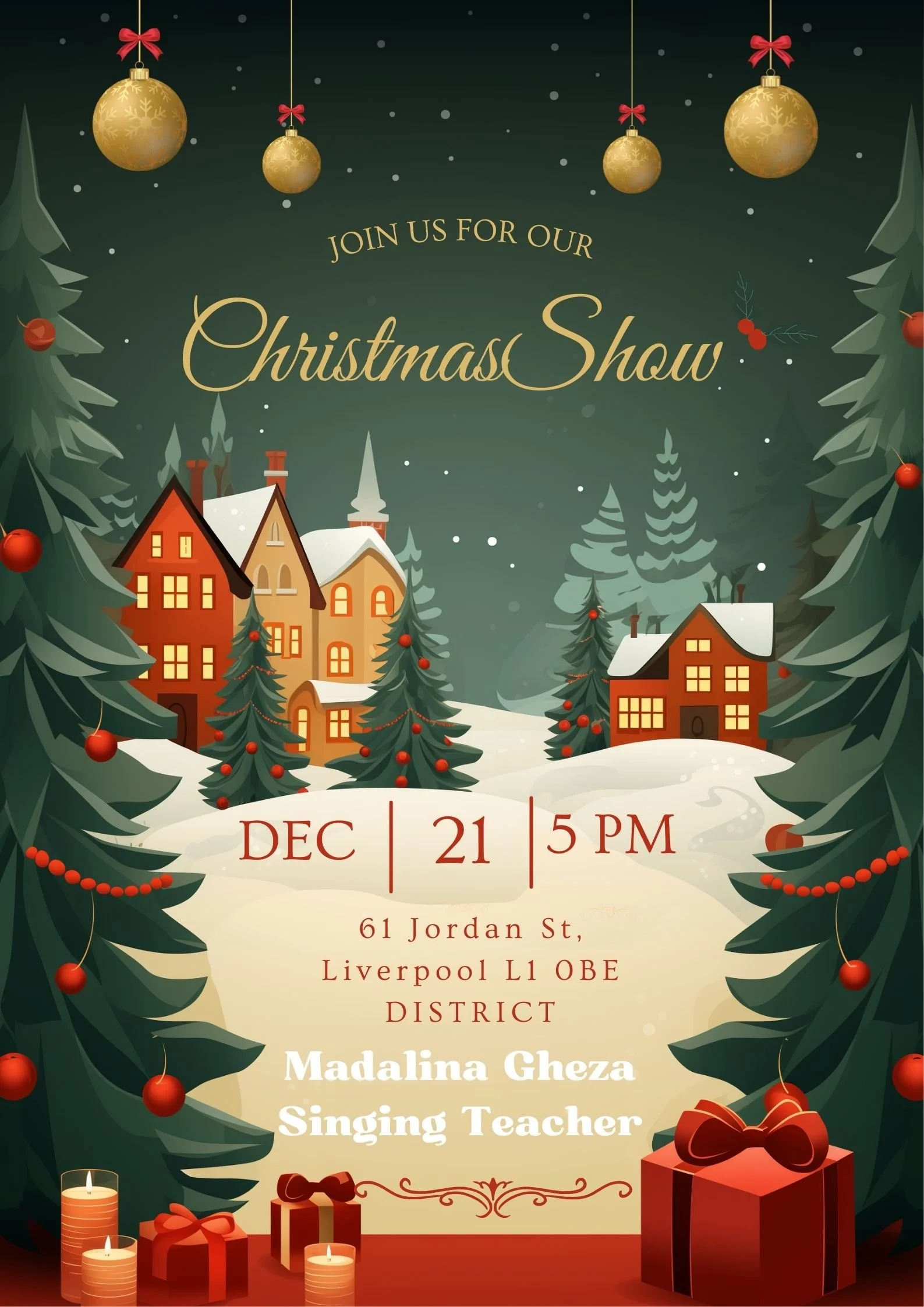Madalina Gheza’s Student Showcase - Christmas Show!