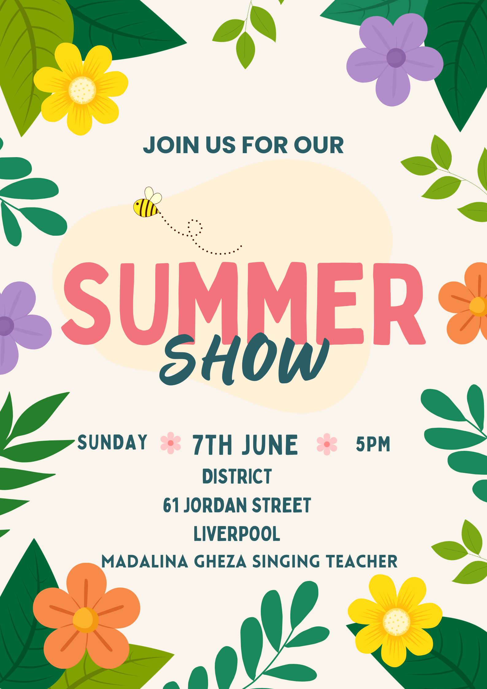 Madalina Gheza’s Student showcase - Summer show