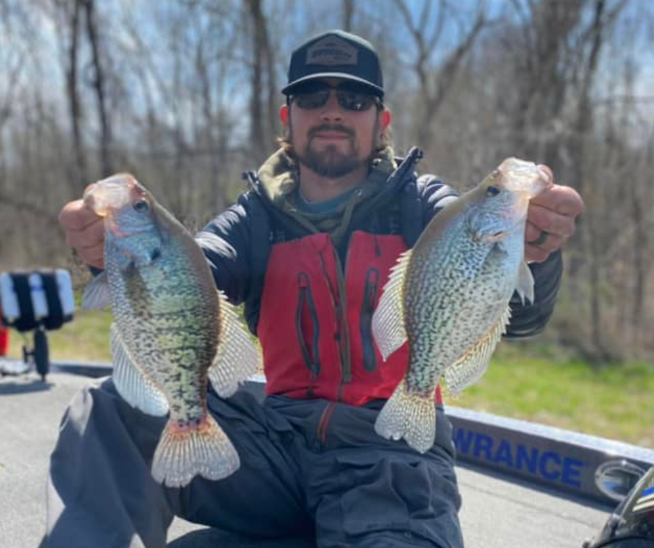 Spring crappie fishing on Lake Barkley near Land Between the Lakes at Holiday Hills Resort