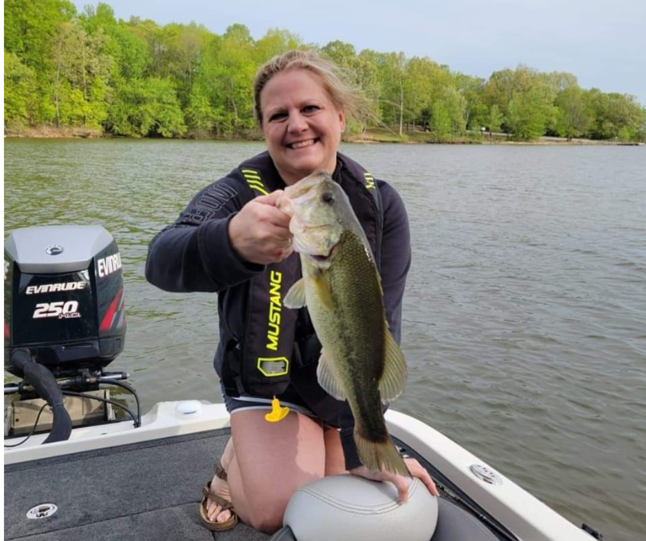 Bass fishing on lake barkley from Holiday Hills Resort near Land Between the Lakes