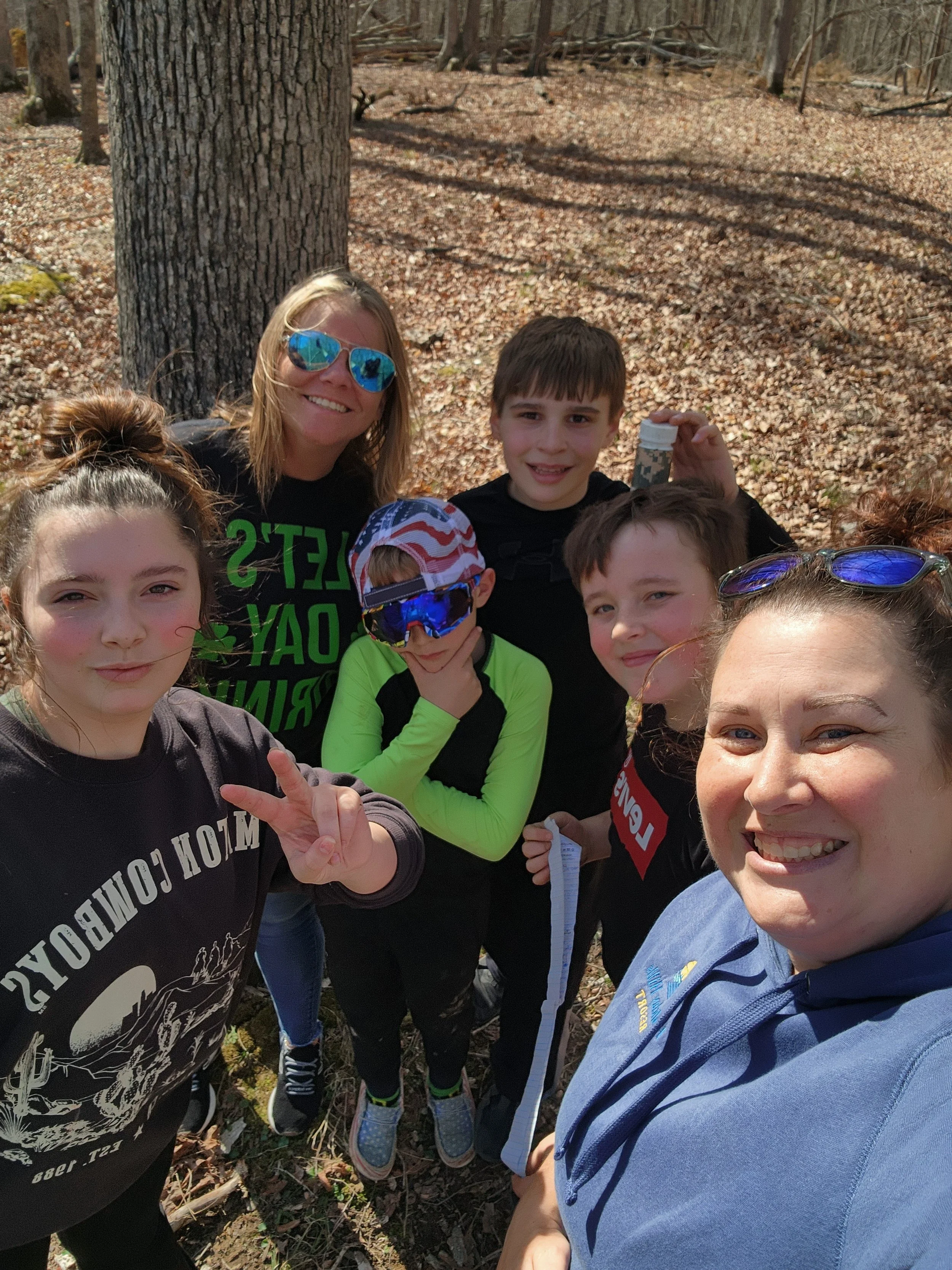 Family Outing at Land Between the Lakes Geocaching.