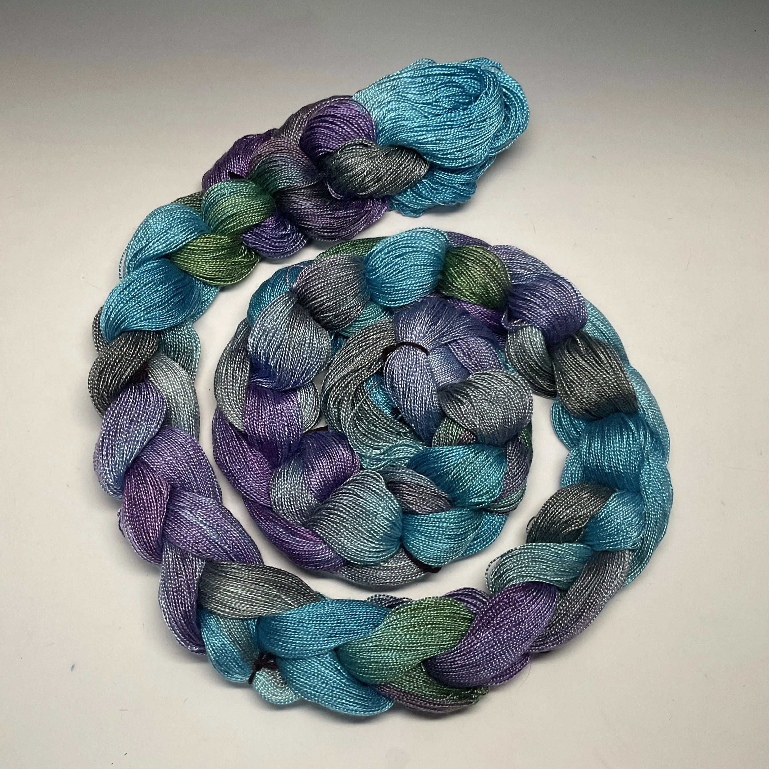 Hand Dyed Weaving Warp Three Sizes Available