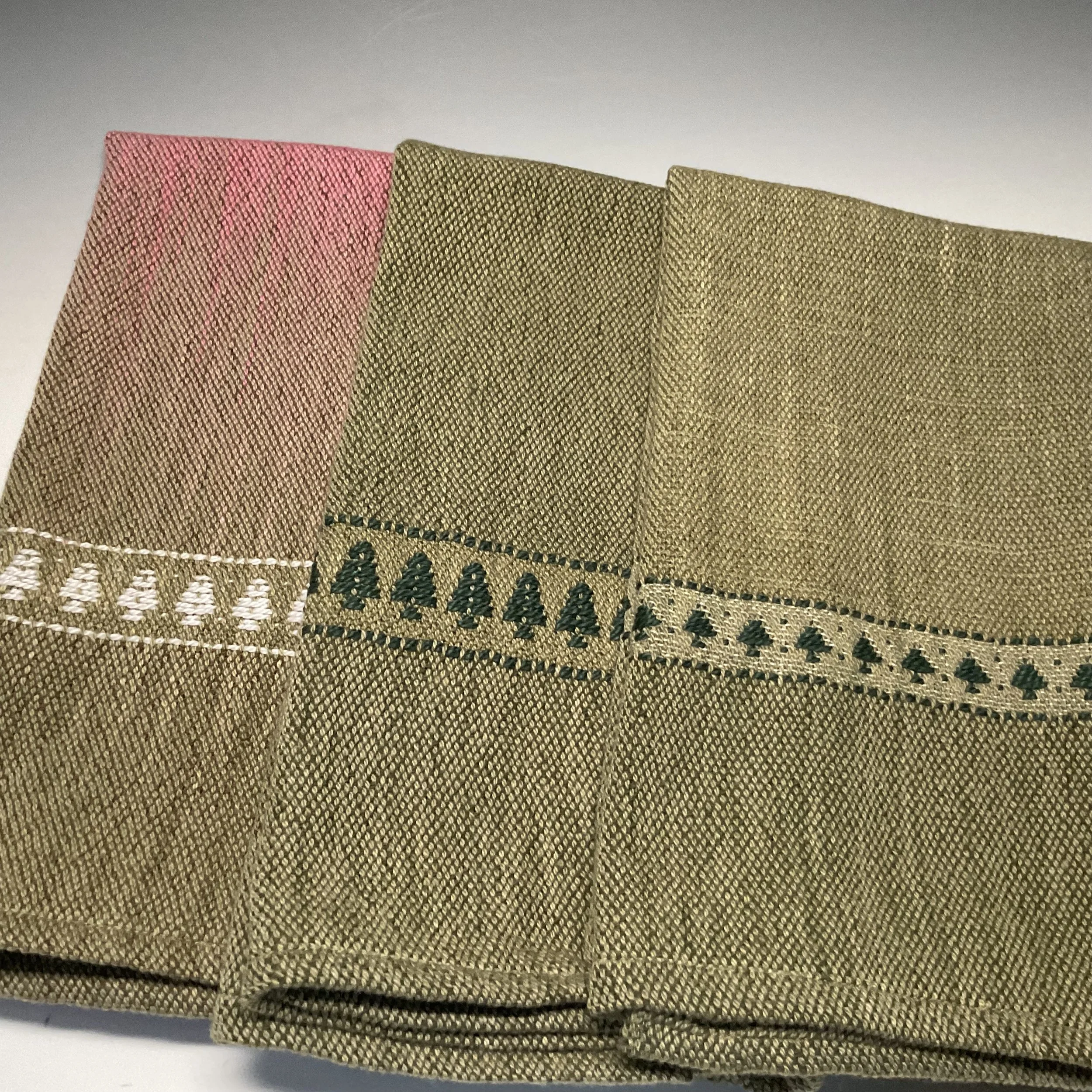 Weaving Small Trees (PDF) Pattern for 8S Loom Jack  (Overshot)