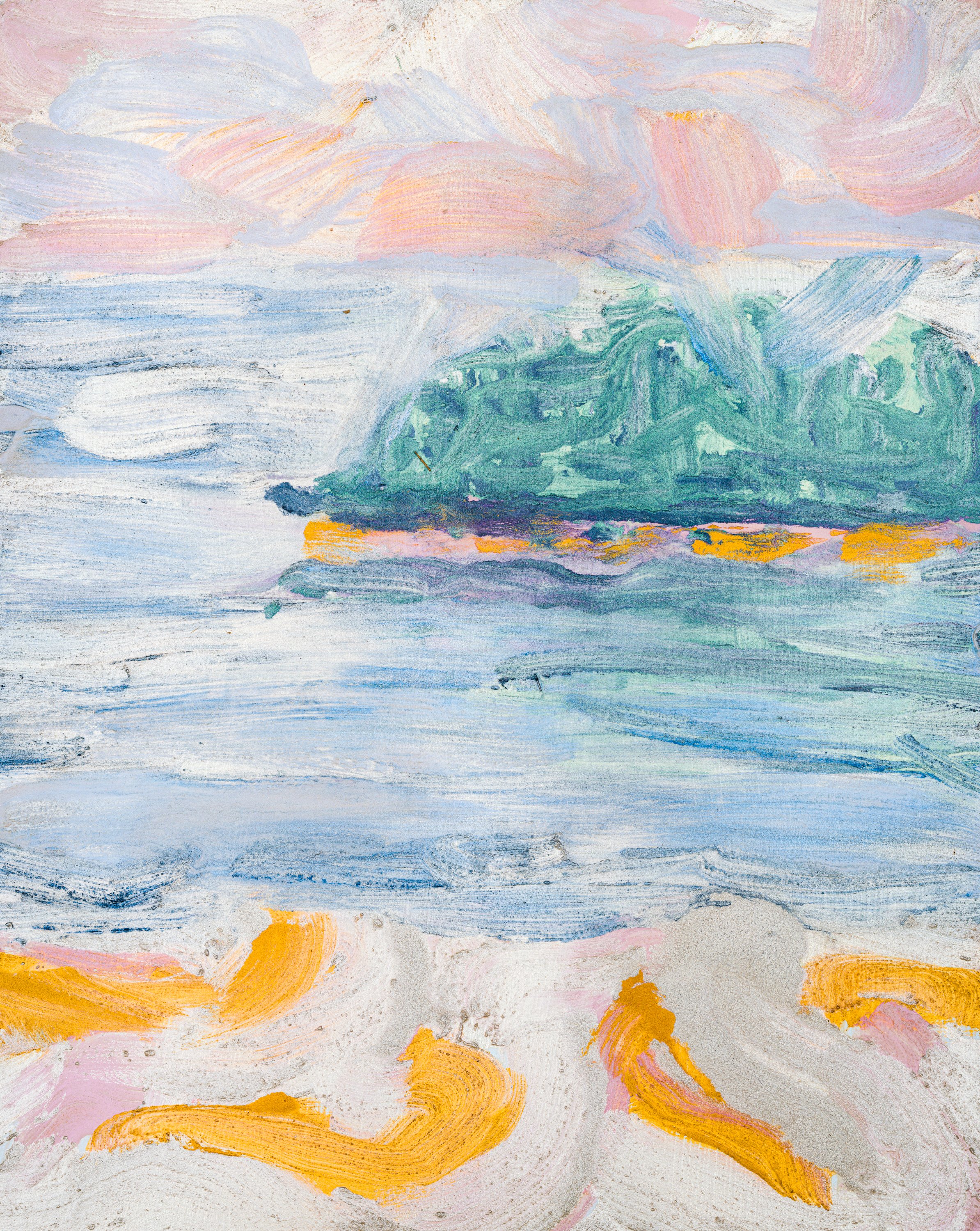 Title: Sail On One 
Date: 2023 
Medium: oil on Belgium linen canvas 