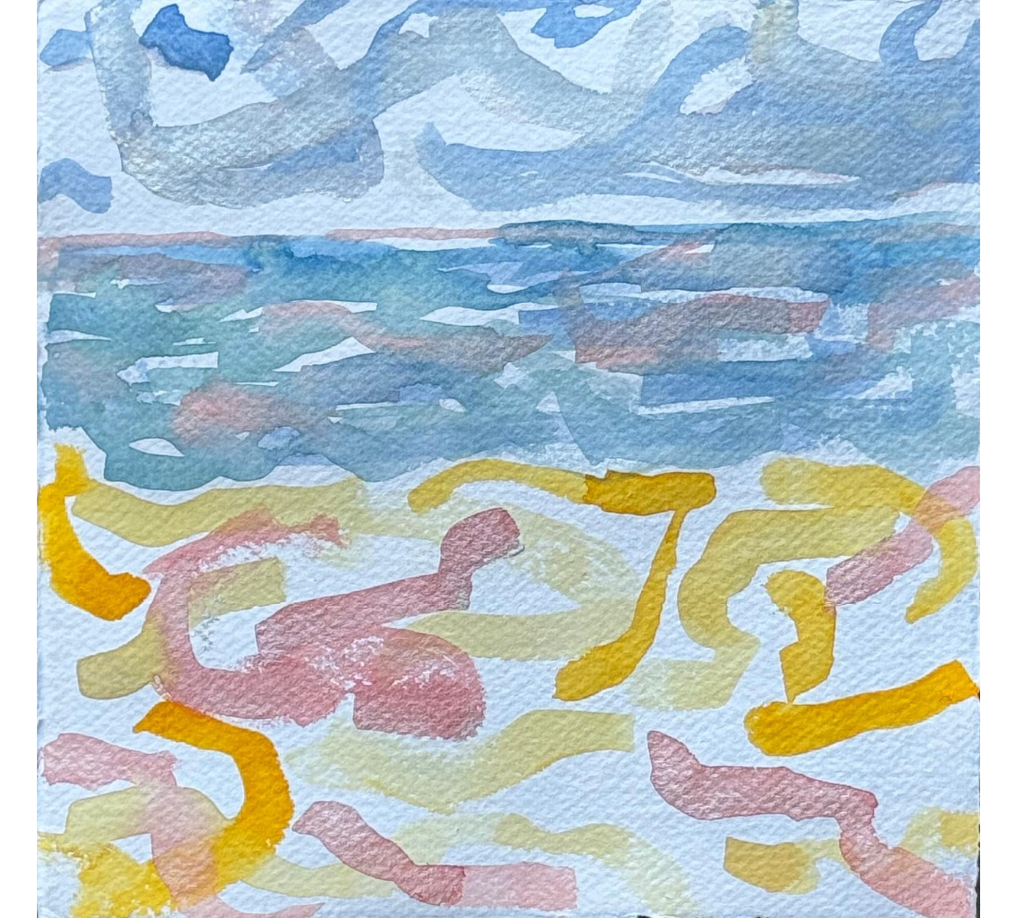Title: The Iconic View Fourteen 
Date: 2023 
Medium: watercolor on watercolor paper 
Dimensions: 12 x 12 in 
Price: $520 