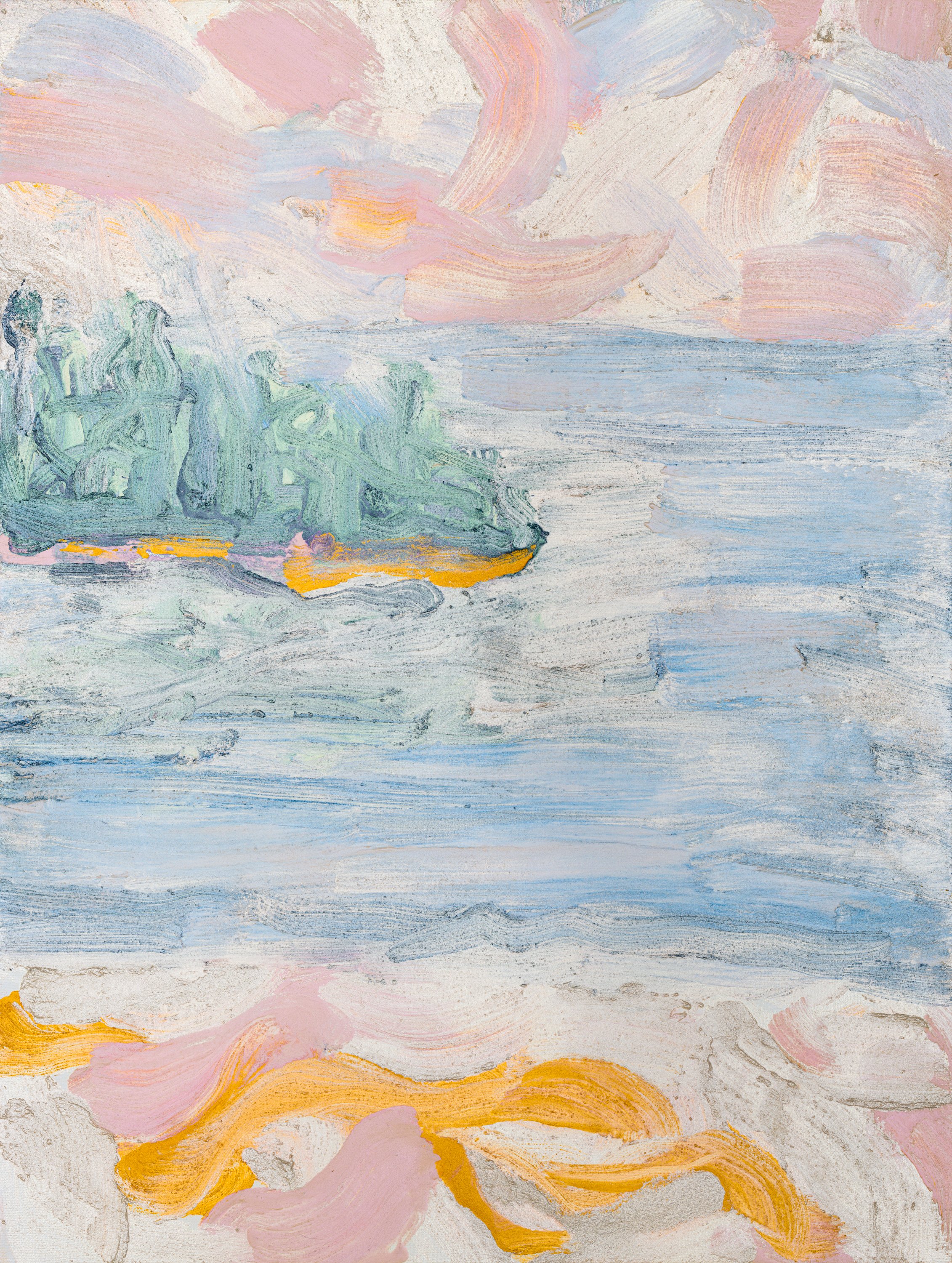 Title: Sail On Two 
Date: 2023 
Medium: oil on Belgium linen canvas 