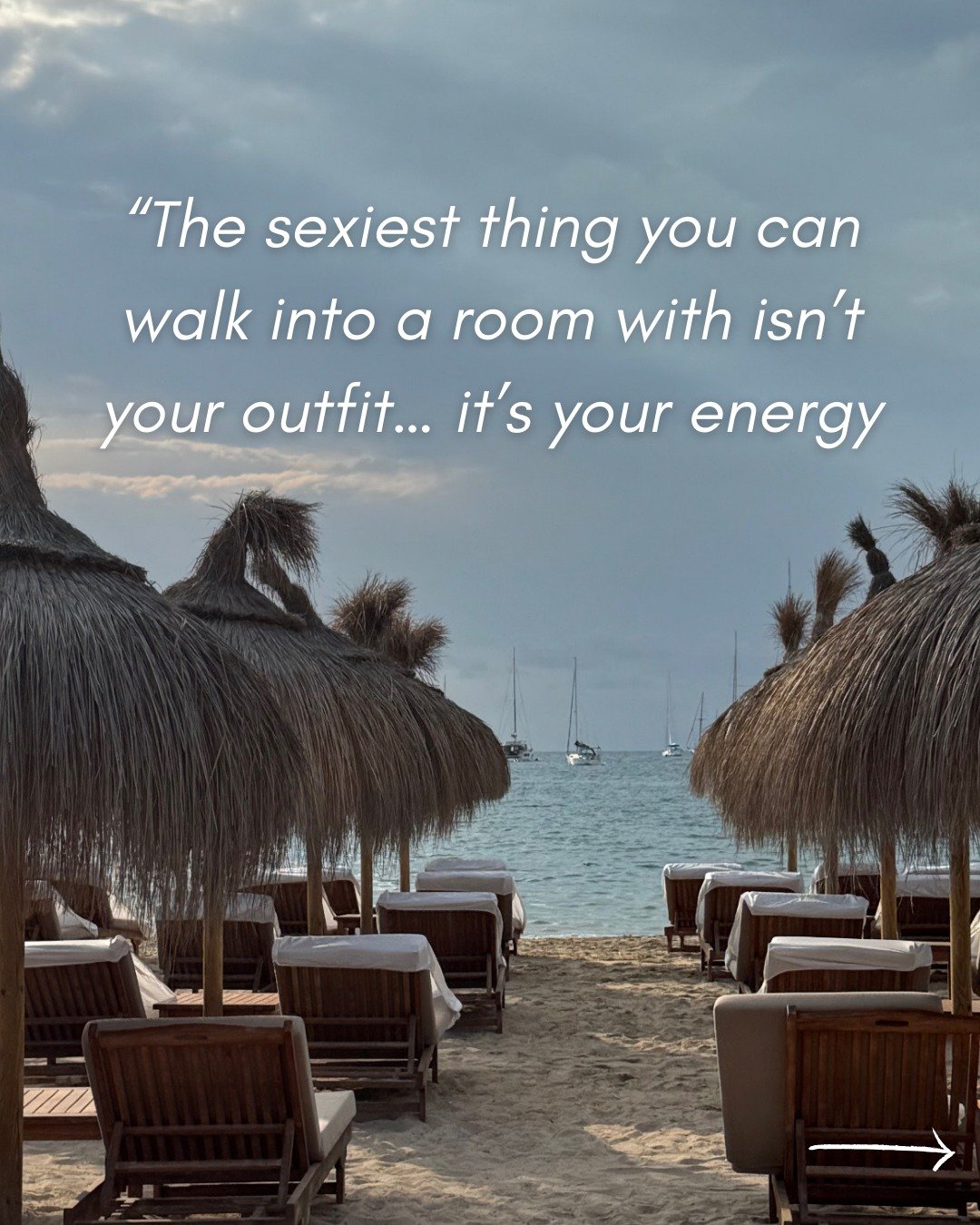 You are the outfit. You are the energy. And the room? It&rsquo;s already watching. 

Calm. Certain. Unbothered. 

#ownyourenergy #glowupcoach #confidenceissilent
