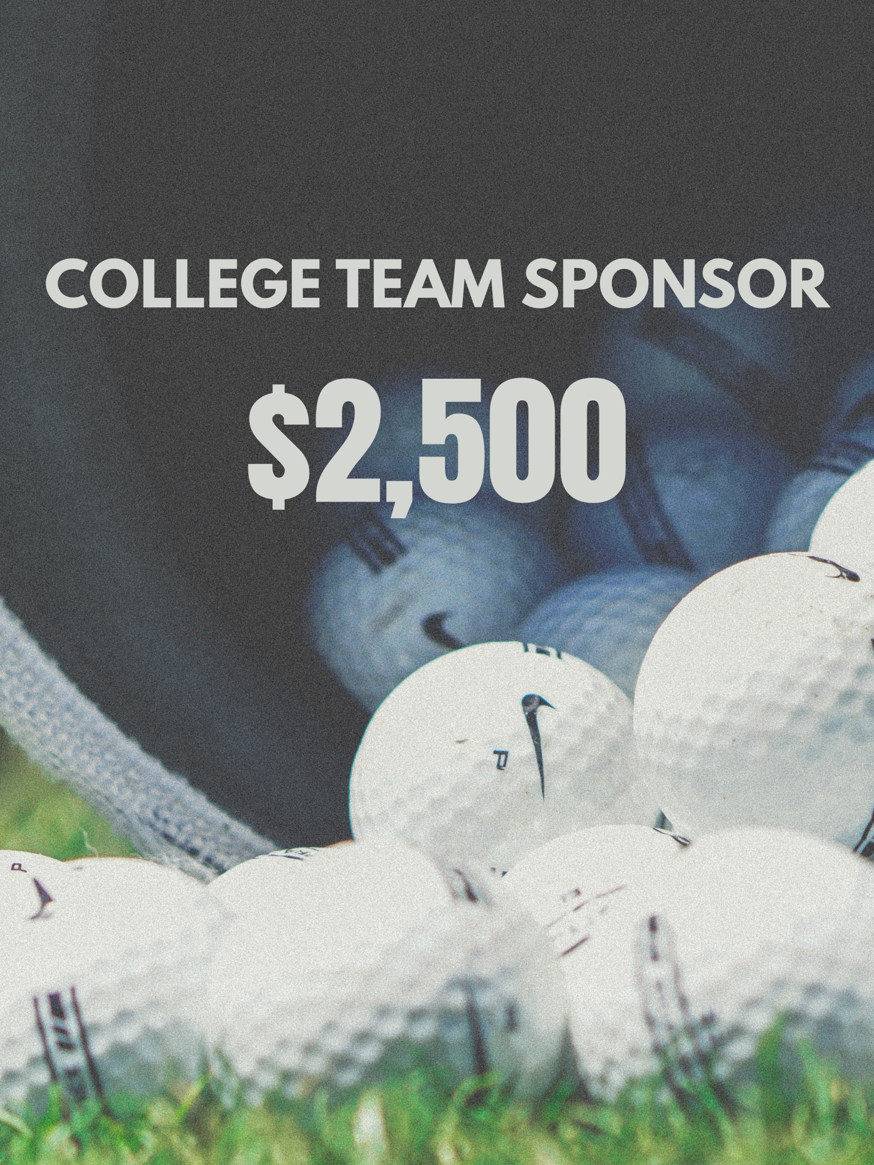College Team Sponsor